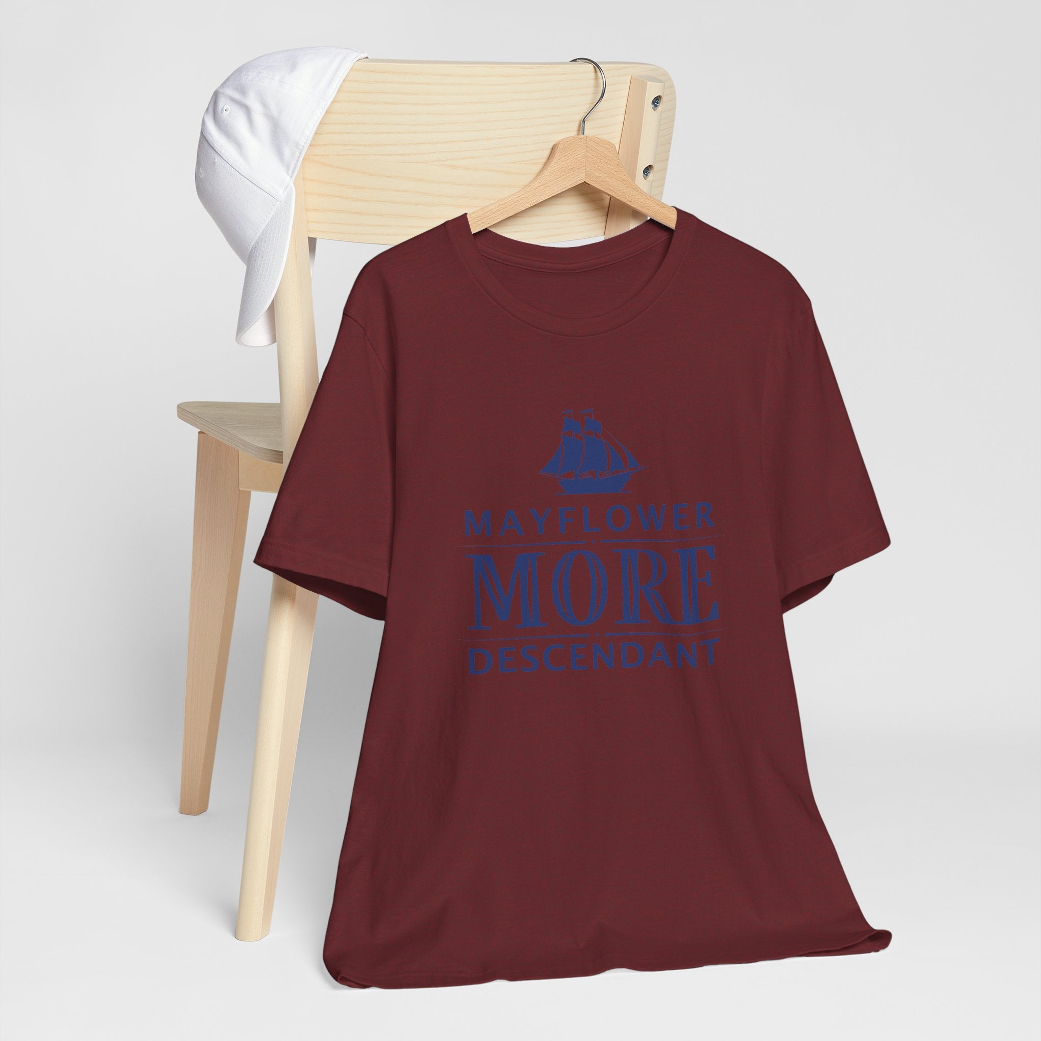 More Mayflower Descendant T-Shirt | Family Heritage Tee