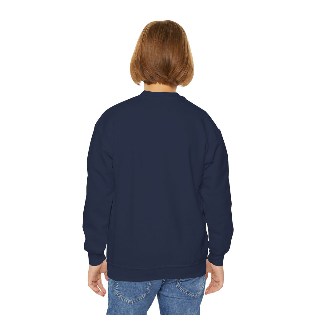 Youth Crewneck Sweatshirt — Proud Mayflower Descendant