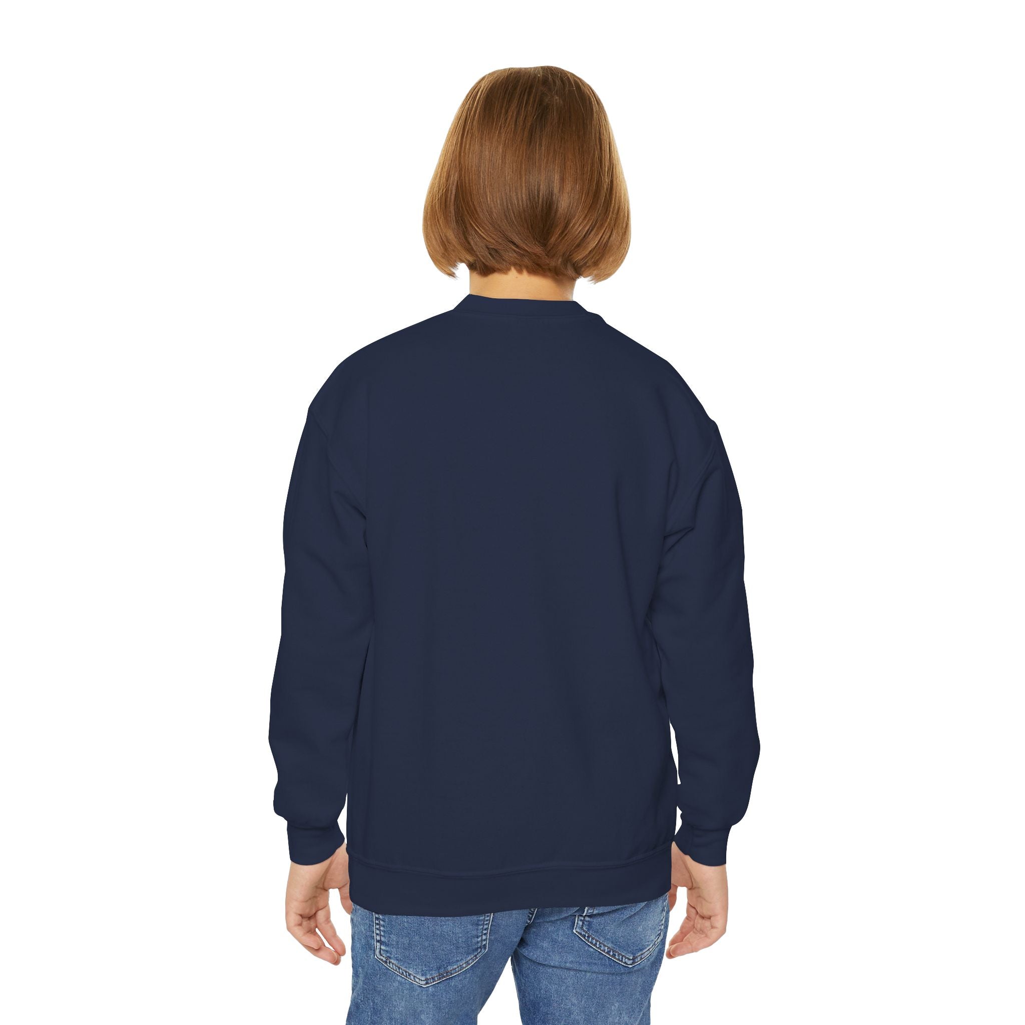 Youth Crewneck Sweatshirt — Proud Mayflower Descendant