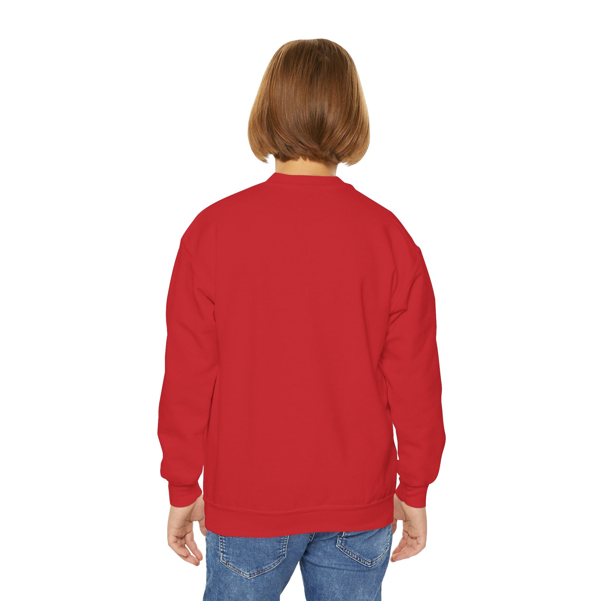 Youth Crewneck Sweatshirt — Proud Mayflower Descendant