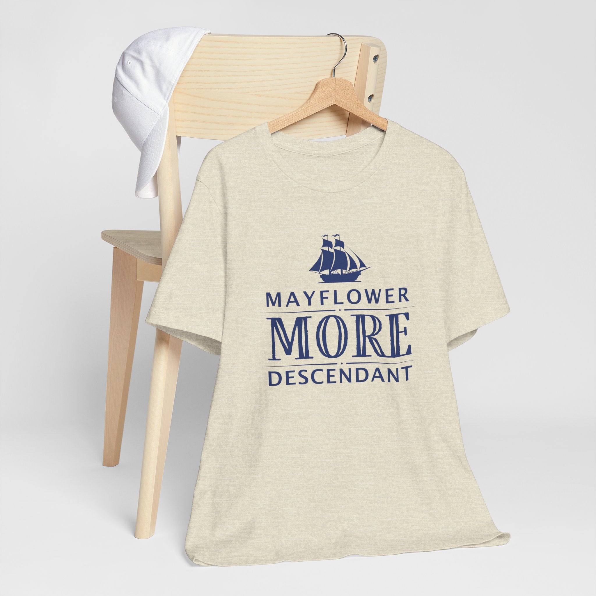 More Mayflower Descendant T-Shirt | Family Heritage Tee