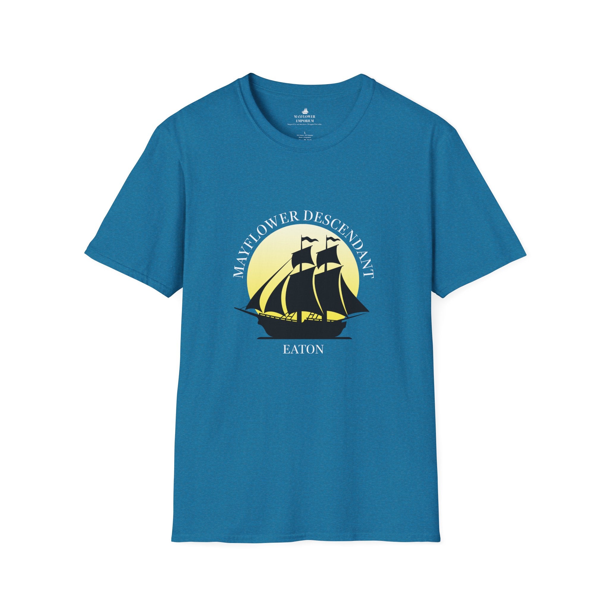 Mayflower and Moonlight T‑Shirt — Eaton Descendant