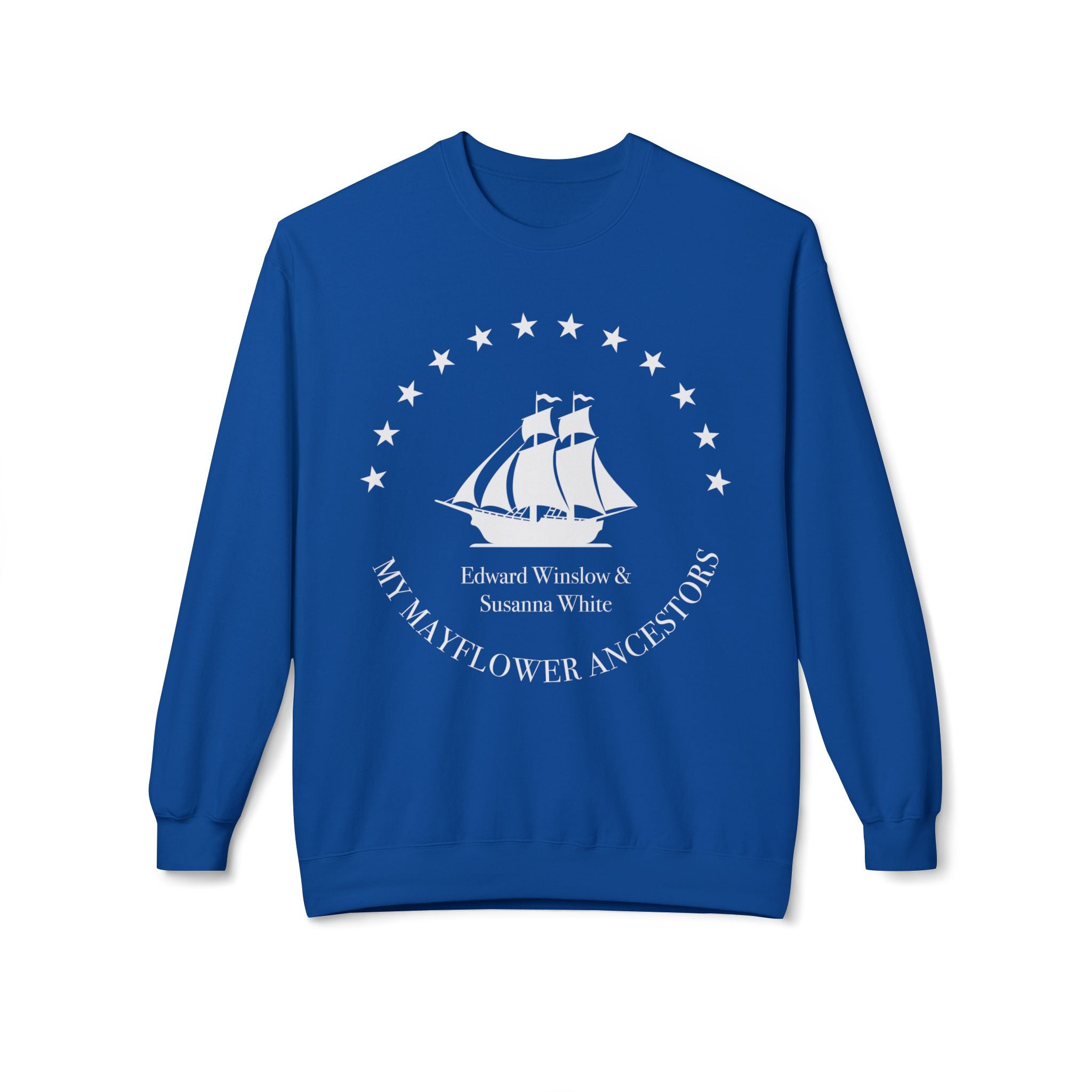 Mayflower Ancestors Sweatshirt — Winslow Descendant
