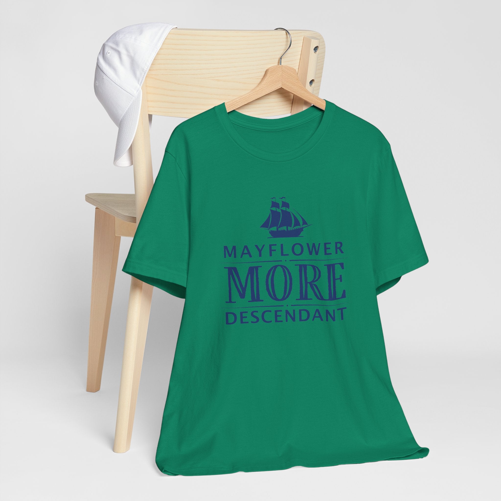 More Mayflower Descendant T-Shirt | Family Heritage Tee