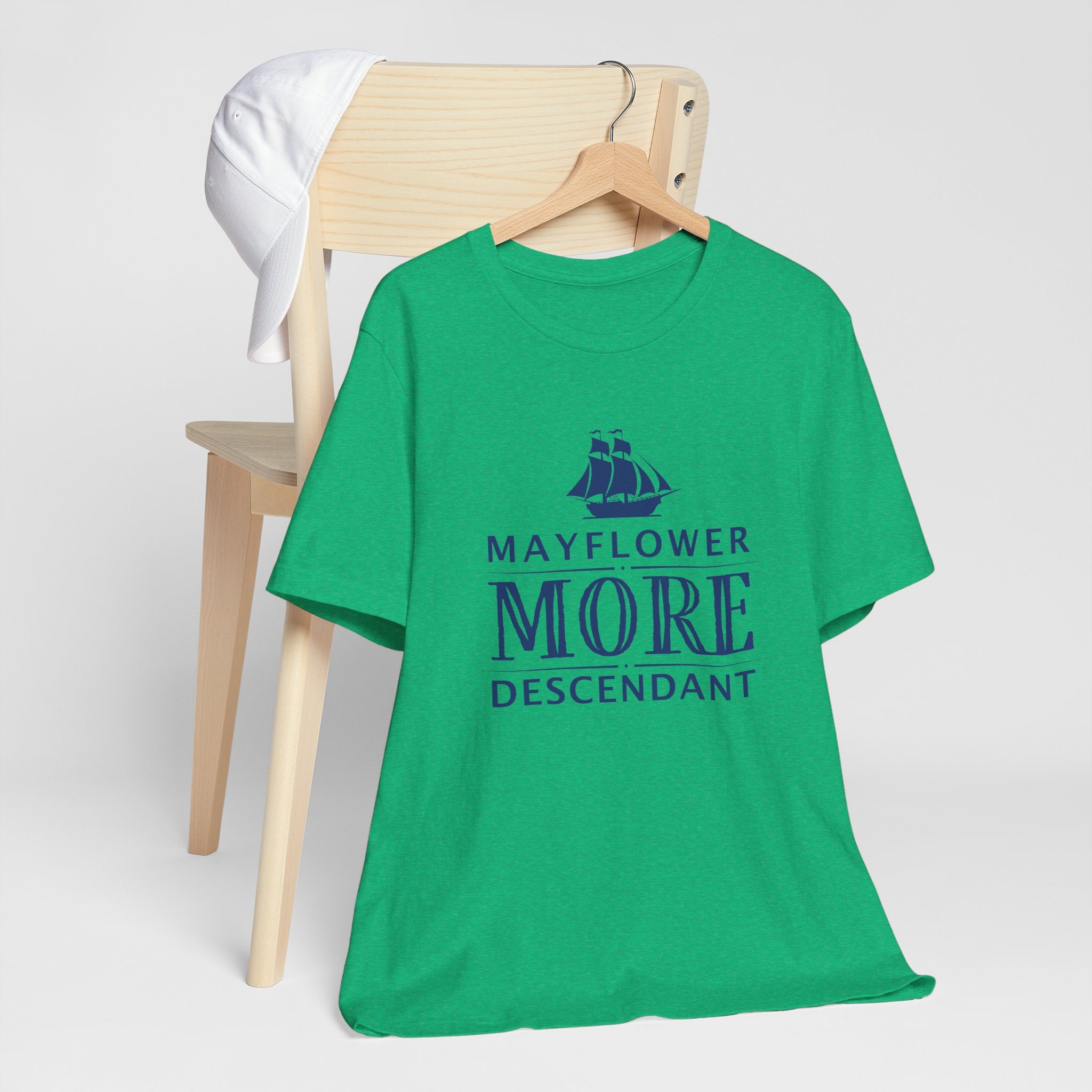 More Mayflower Descendant T-Shirt | Family Heritage Tee