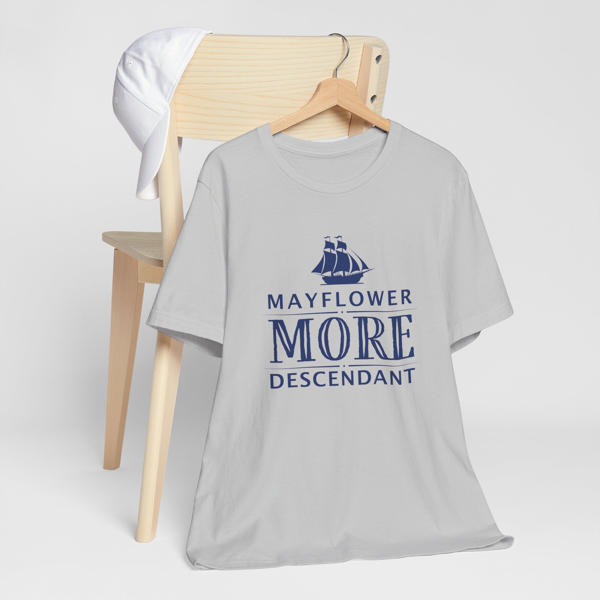 More Mayflower Descendant T-Shirt | Family Heritage Tee