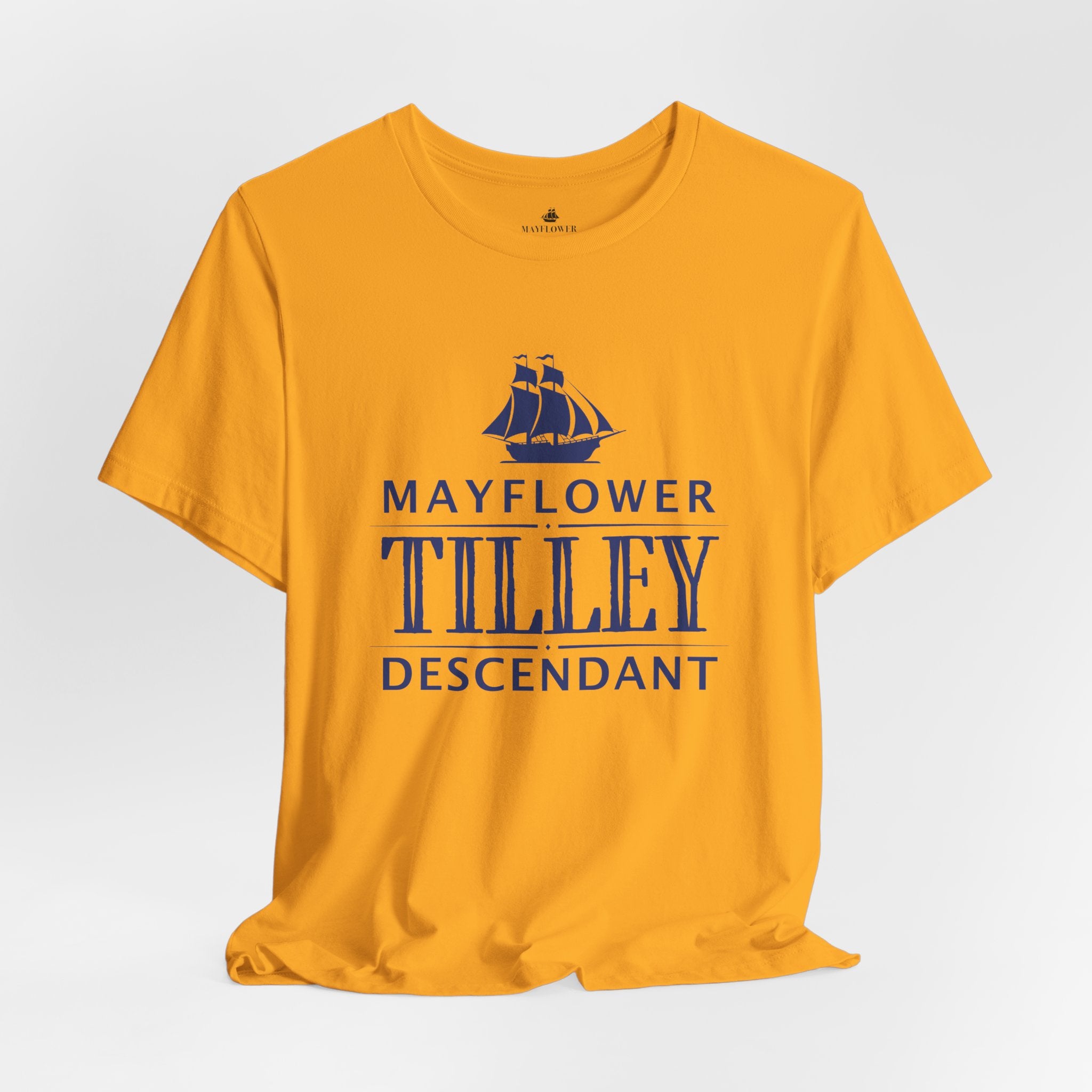Tilley Mayflower Descendant T-Shirt | Family Heritage Tee