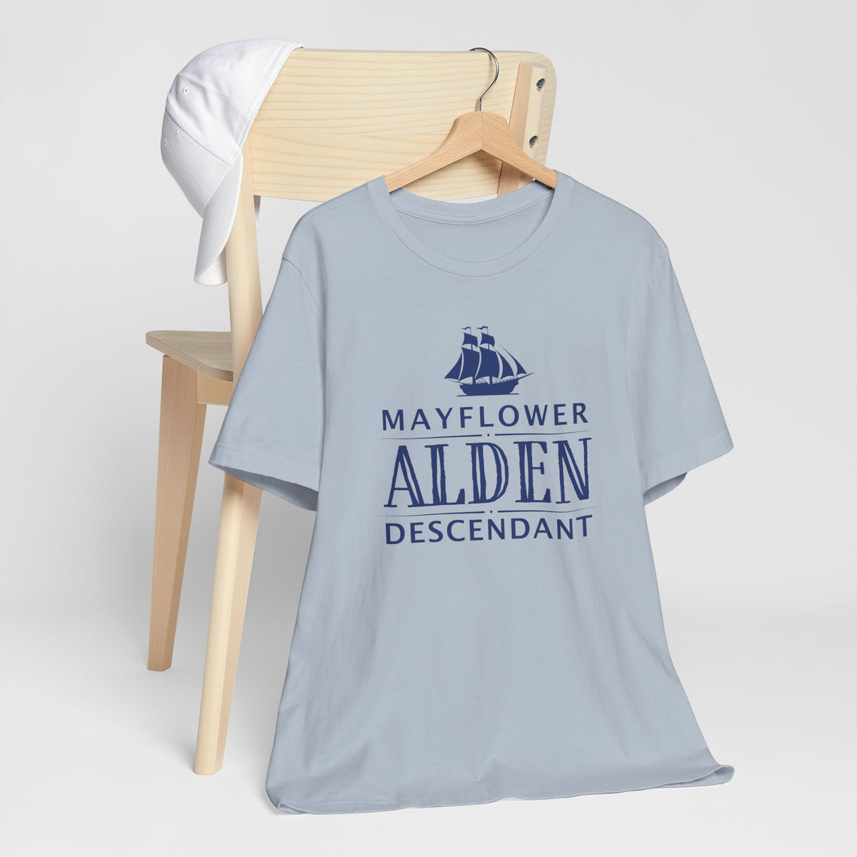Alden Mayflower Descendant T-Shirt | Family Heritage Tee