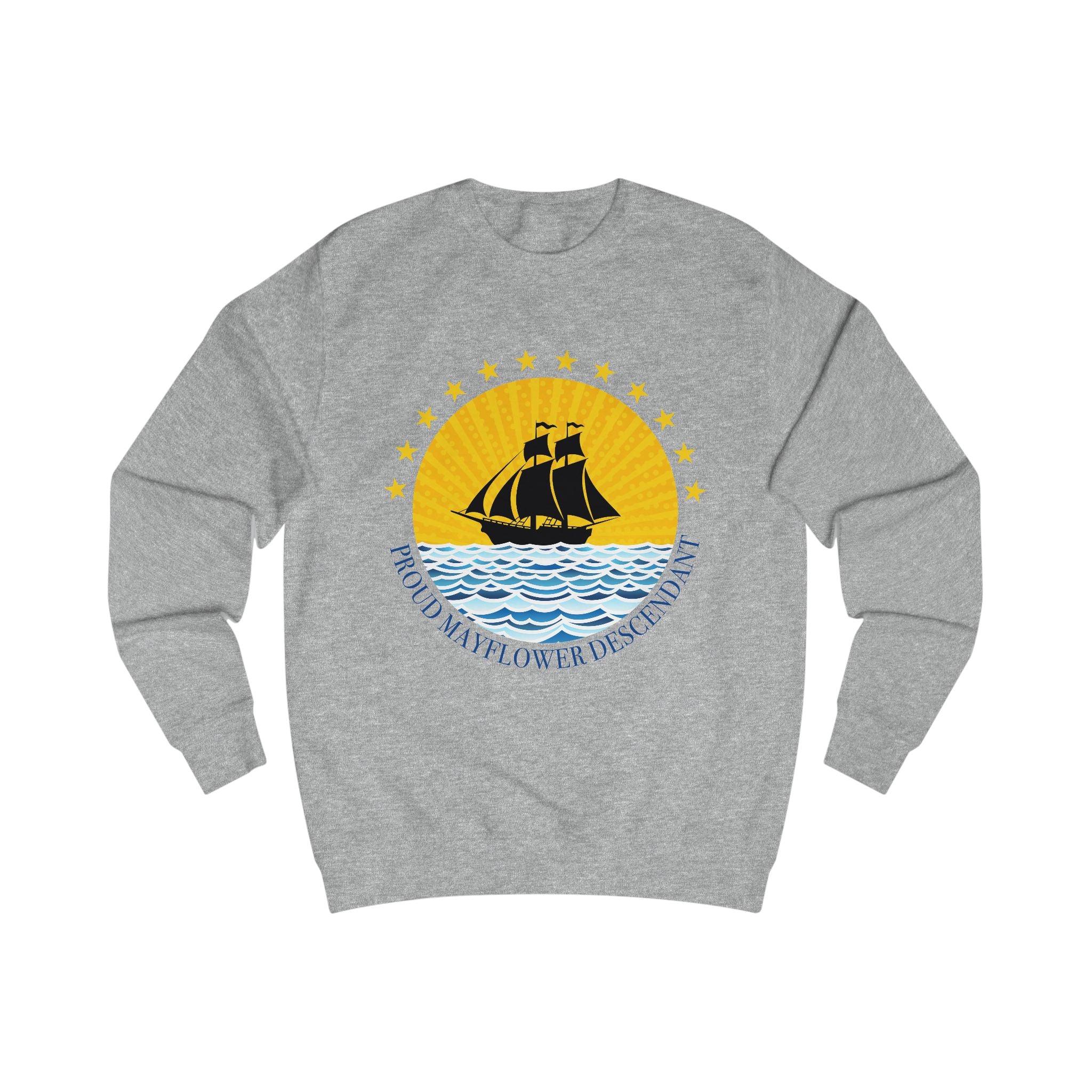 Proud Mayflower Descendant Crewneck Sweatshirt