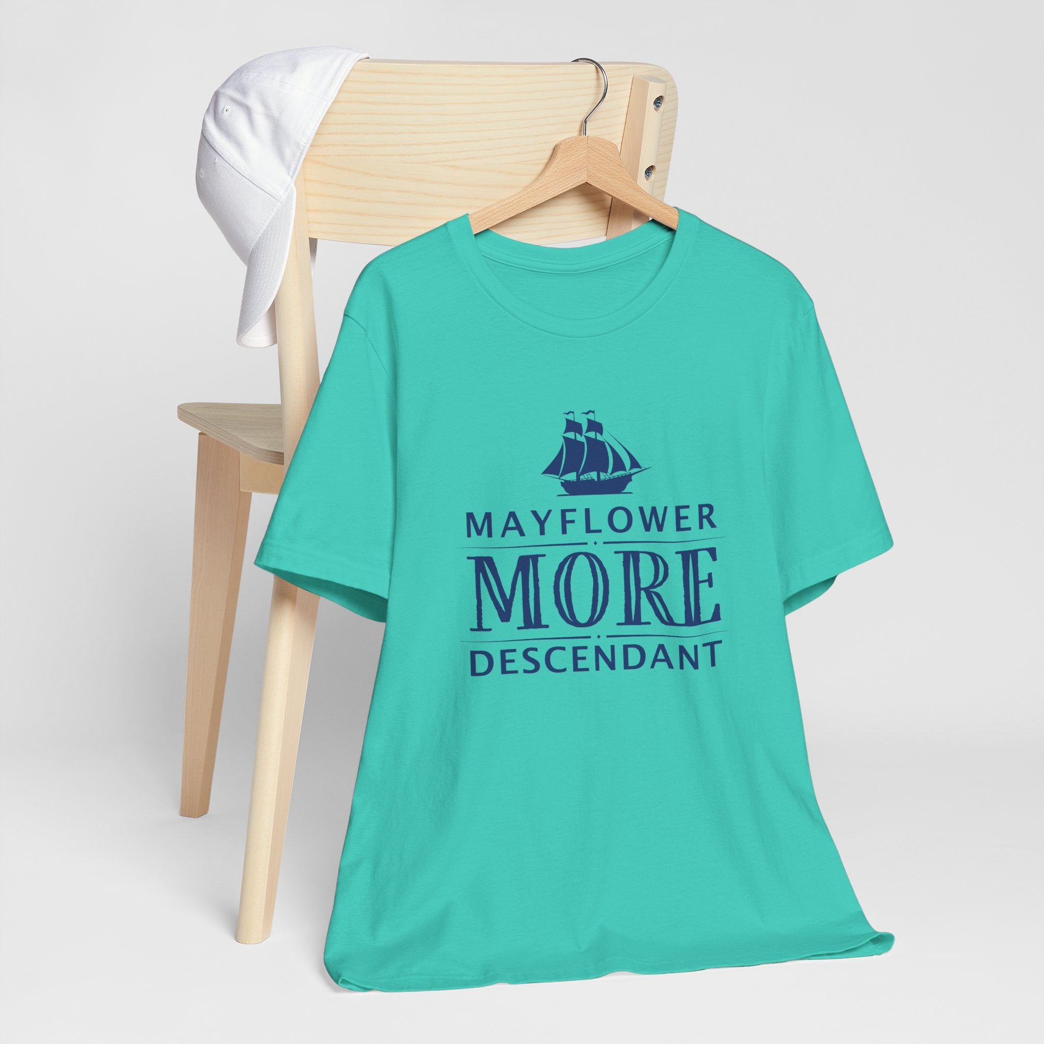 More Mayflower Descendant T-Shirt | Family Heritage Tee