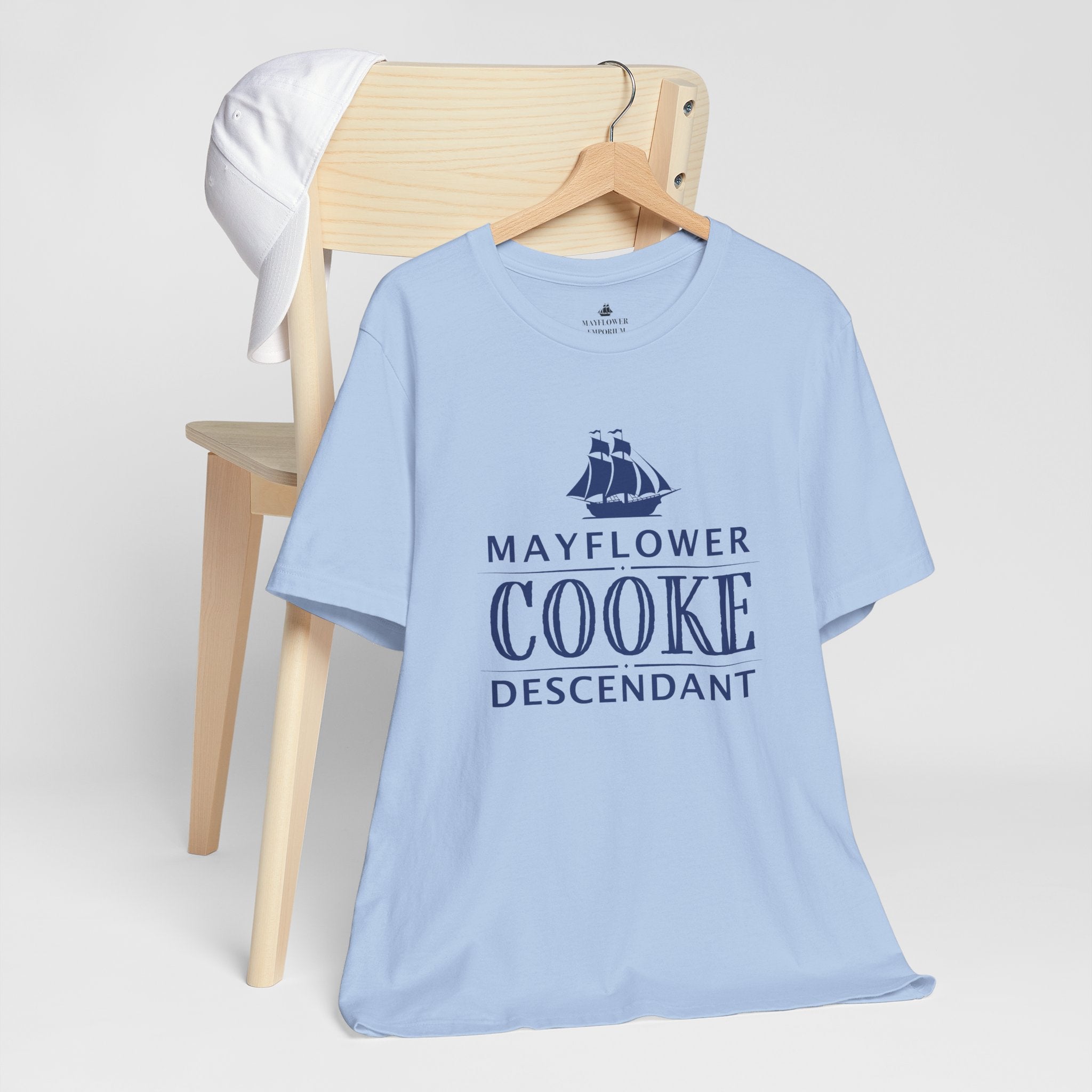 Cooke Mayflower Descendant T-Shirt | Family Heritage Tee