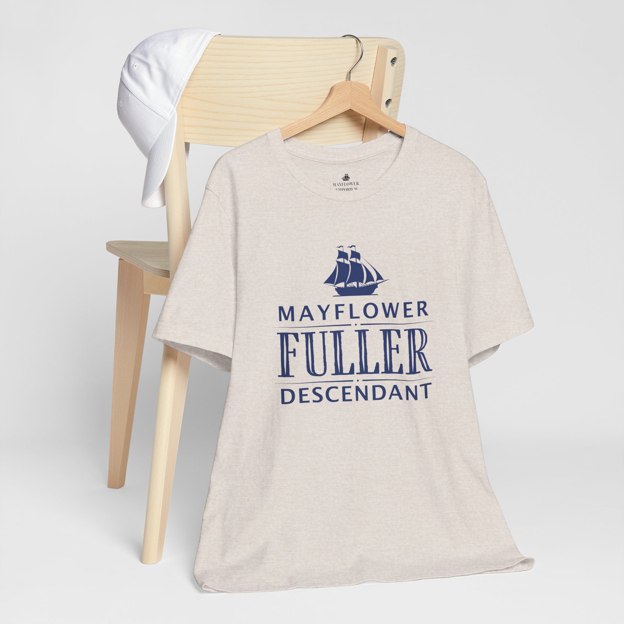 Fuller Mayflower Descendant T-Shirt | Family Heritage Tee