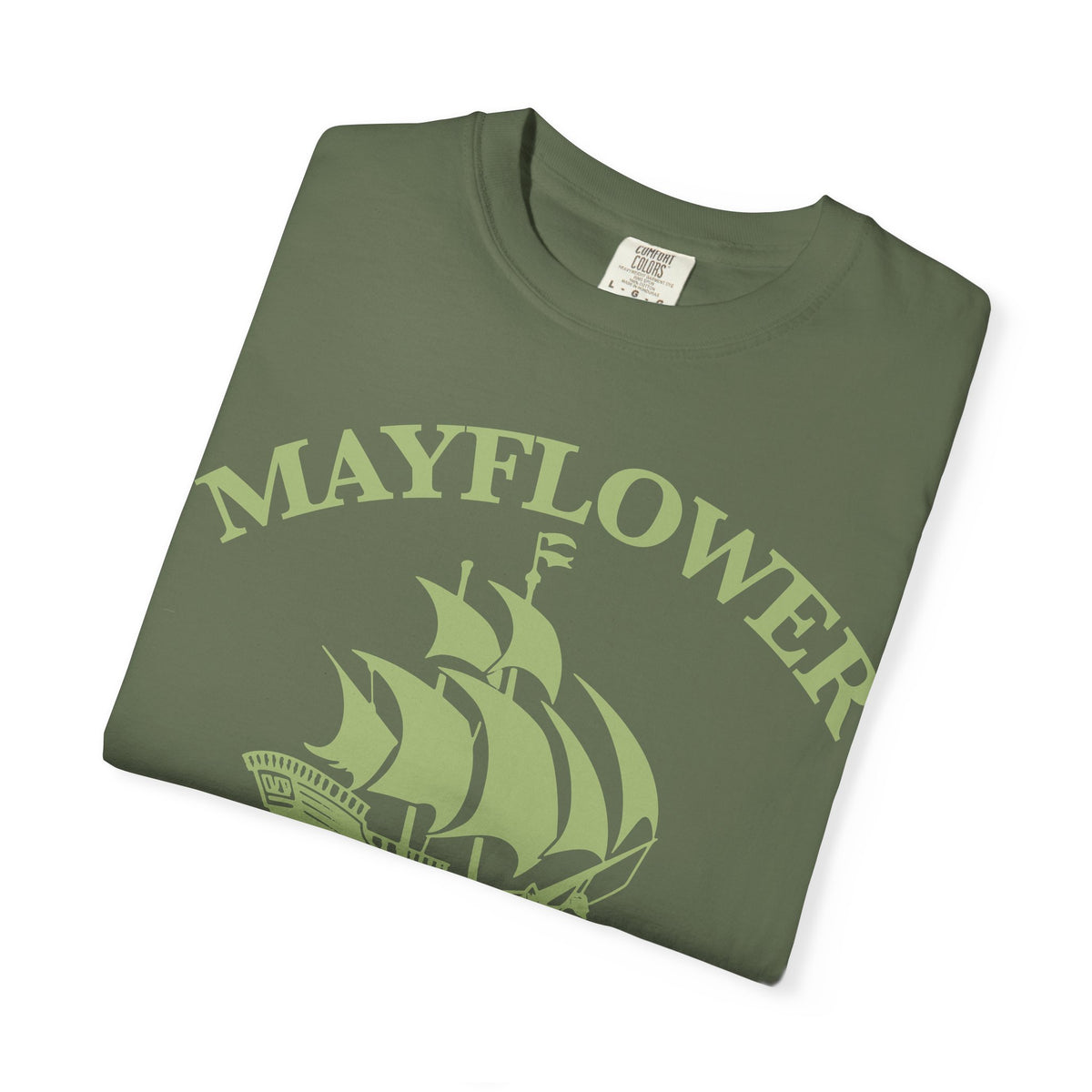 Mayflower Descendant T-Shirt | Pilgrim Ship Heritage Tee