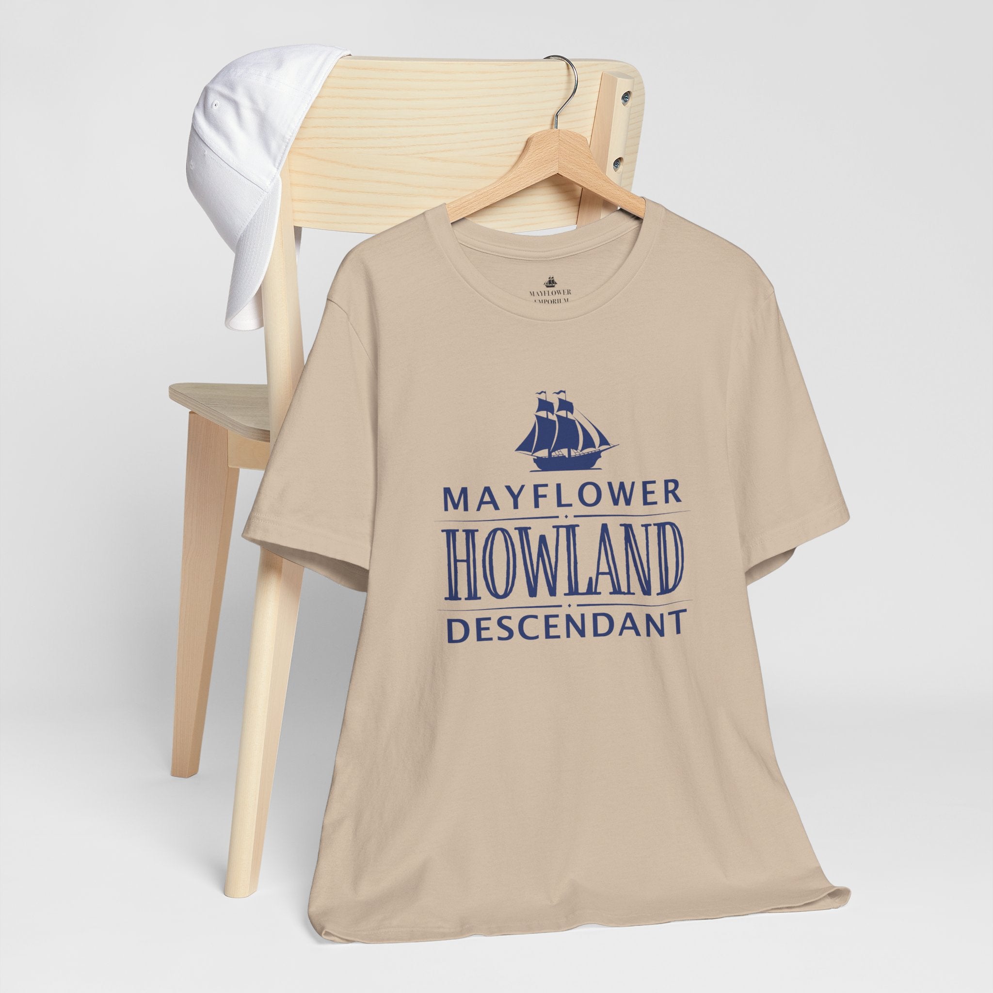 Howland Mayflower Descendant T-Shirt | Family Heritage Tee