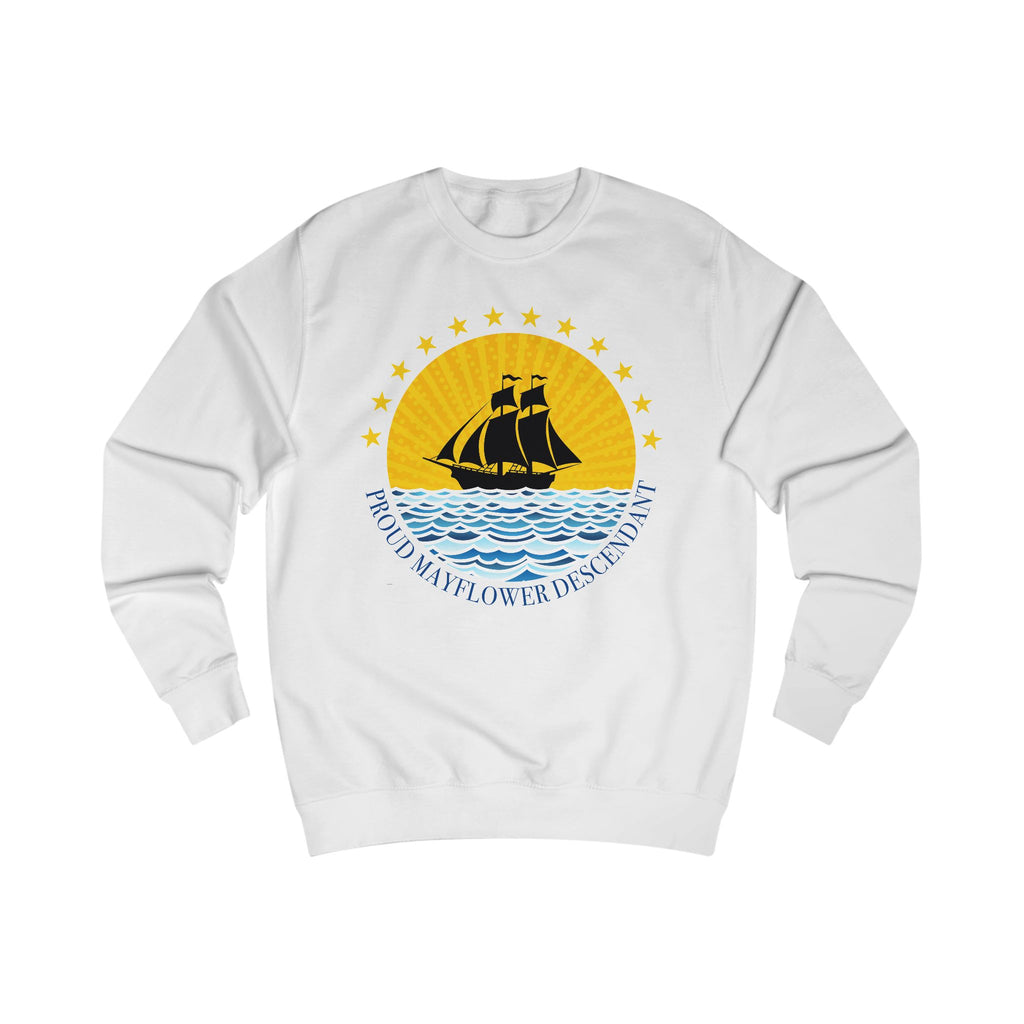 Proud Mayflower Descendant Crewneck Sweatshirt