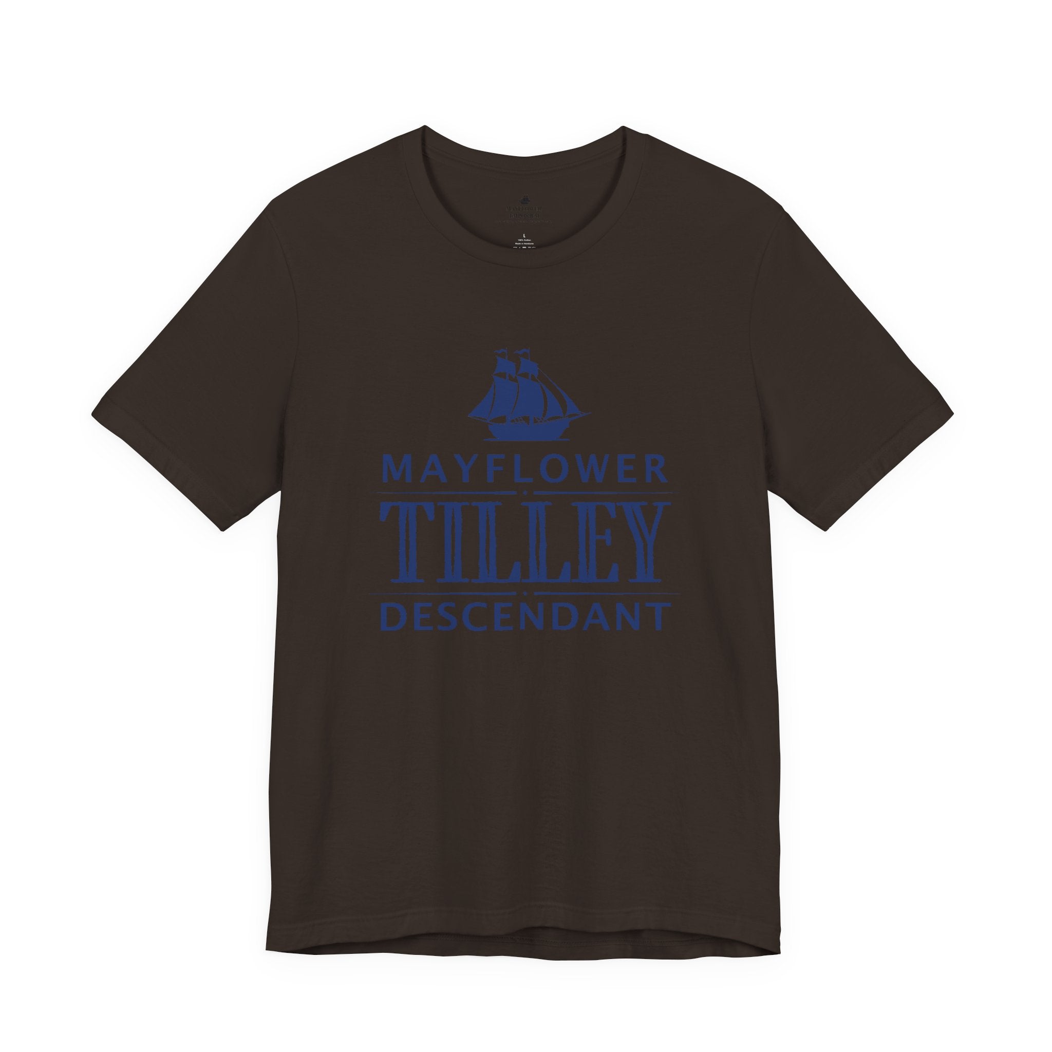 Tilley Mayflower Descendant T-Shirt | Family Heritage Tee