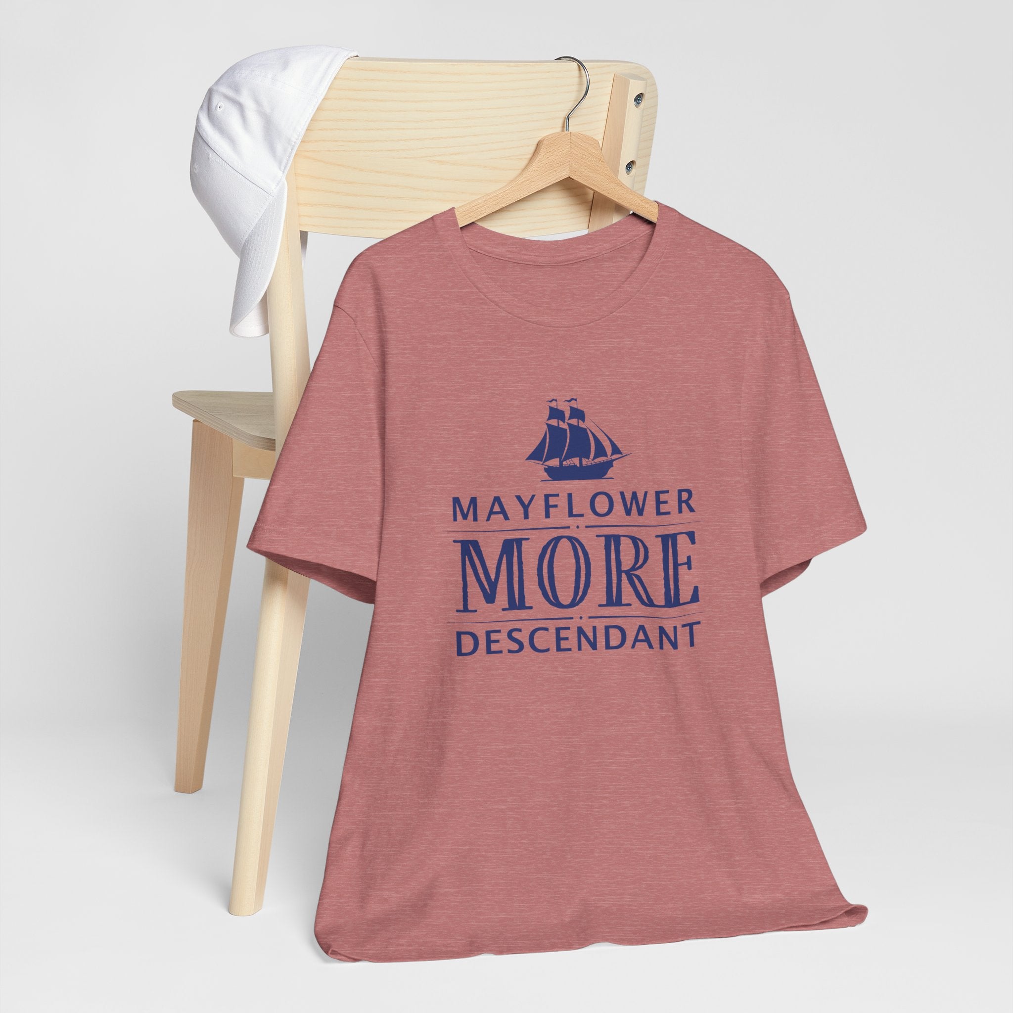 More Mayflower Descendant T-Shirt | Family Heritage Tee