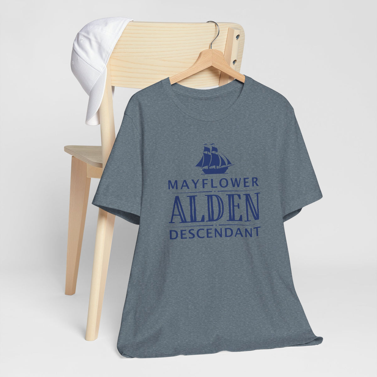 Alden Mayflower Descendant T-Shirt | Family Heritage Tee