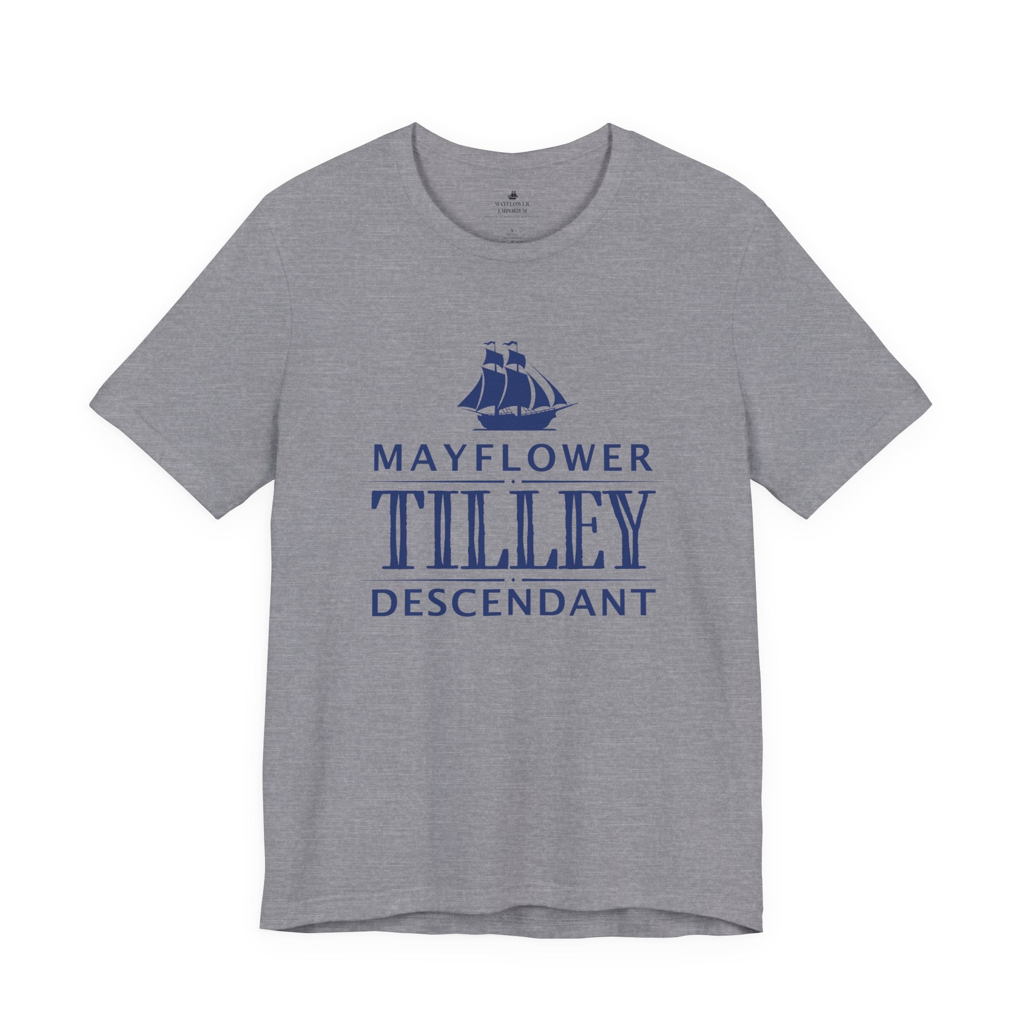 Tilley Mayflower Descendant T-Shirt | Family Heritage Tee