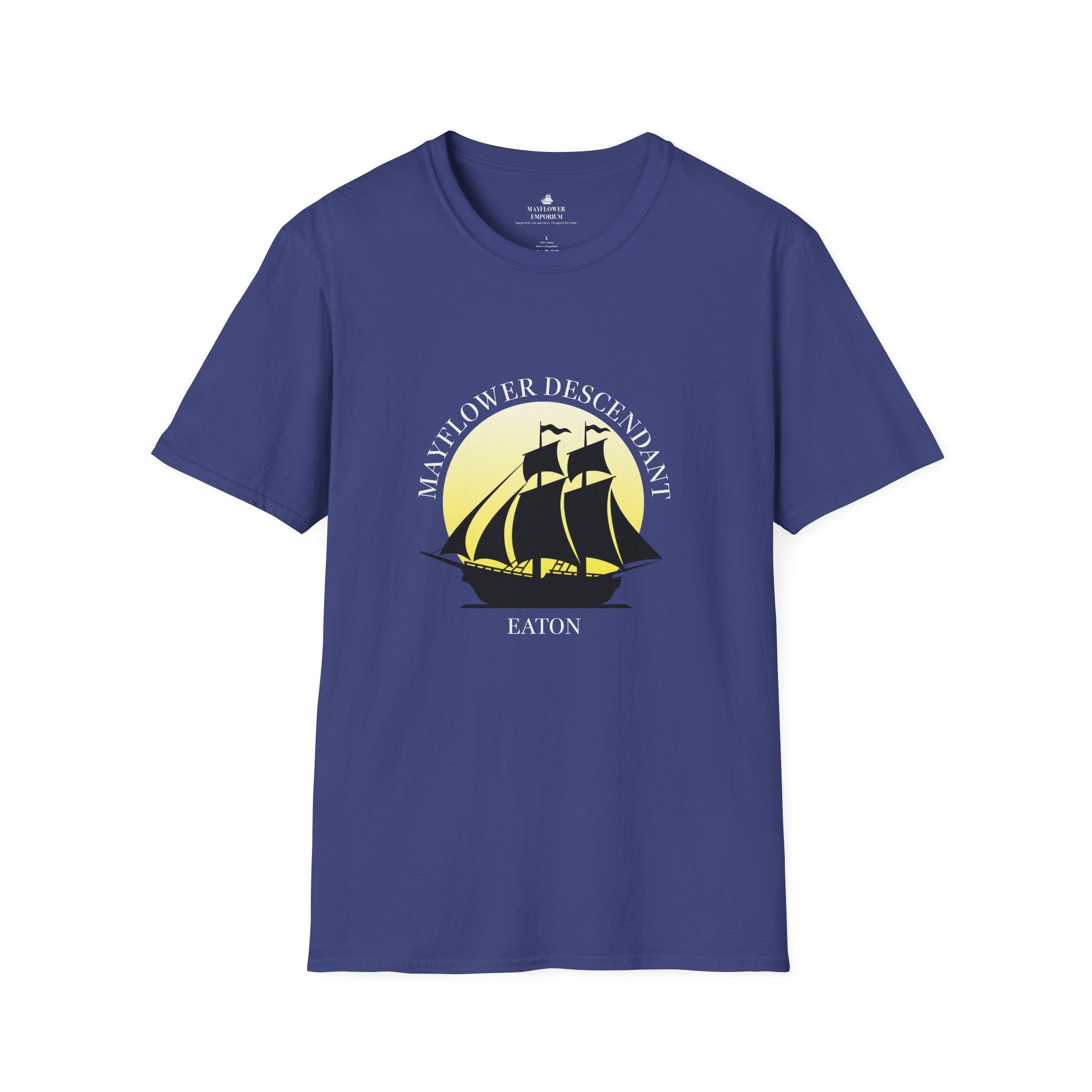 Mayflower and Moonlight T‑Shirt — Eaton Descendant