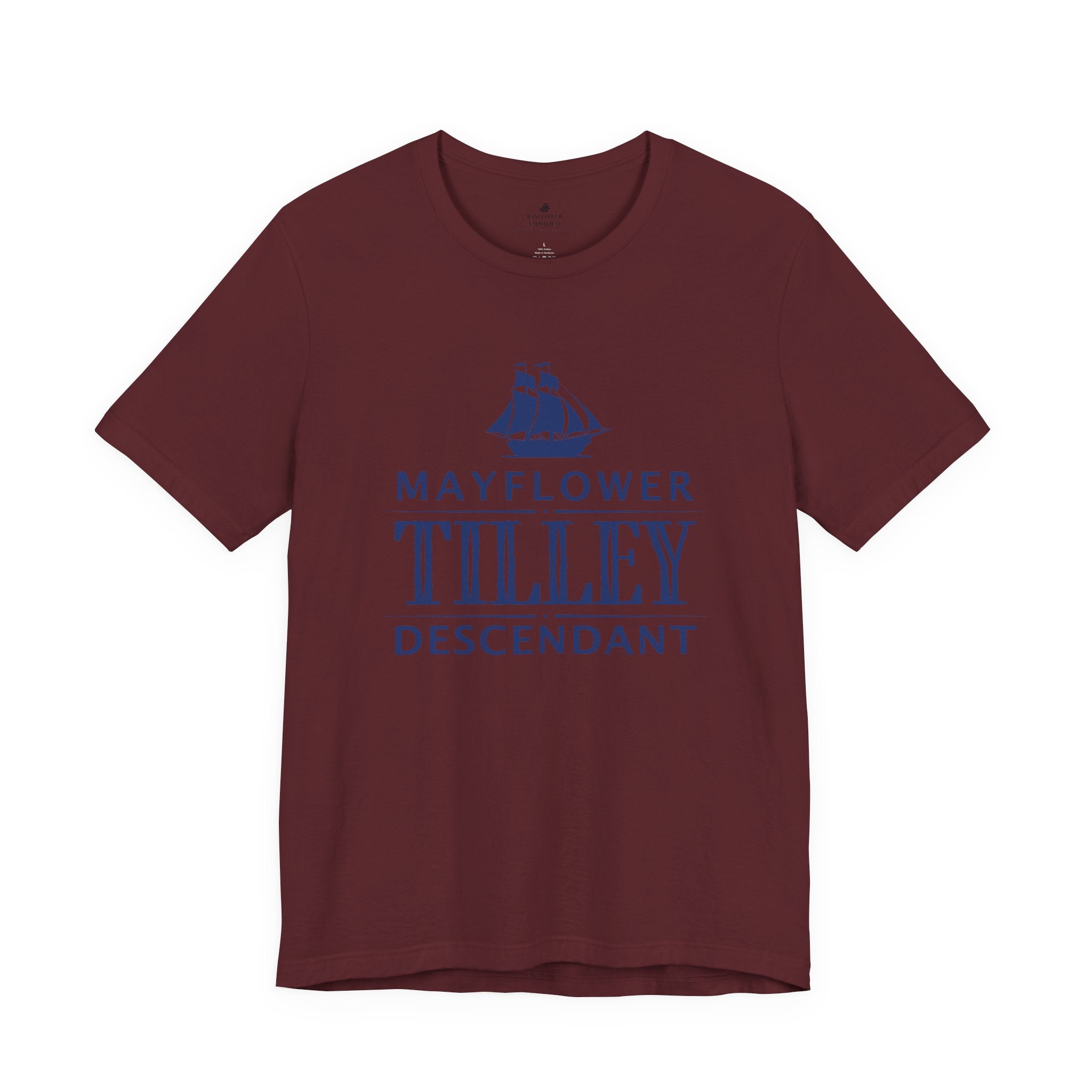 Tilley Mayflower Descendant T-Shirt | Family Heritage Tee