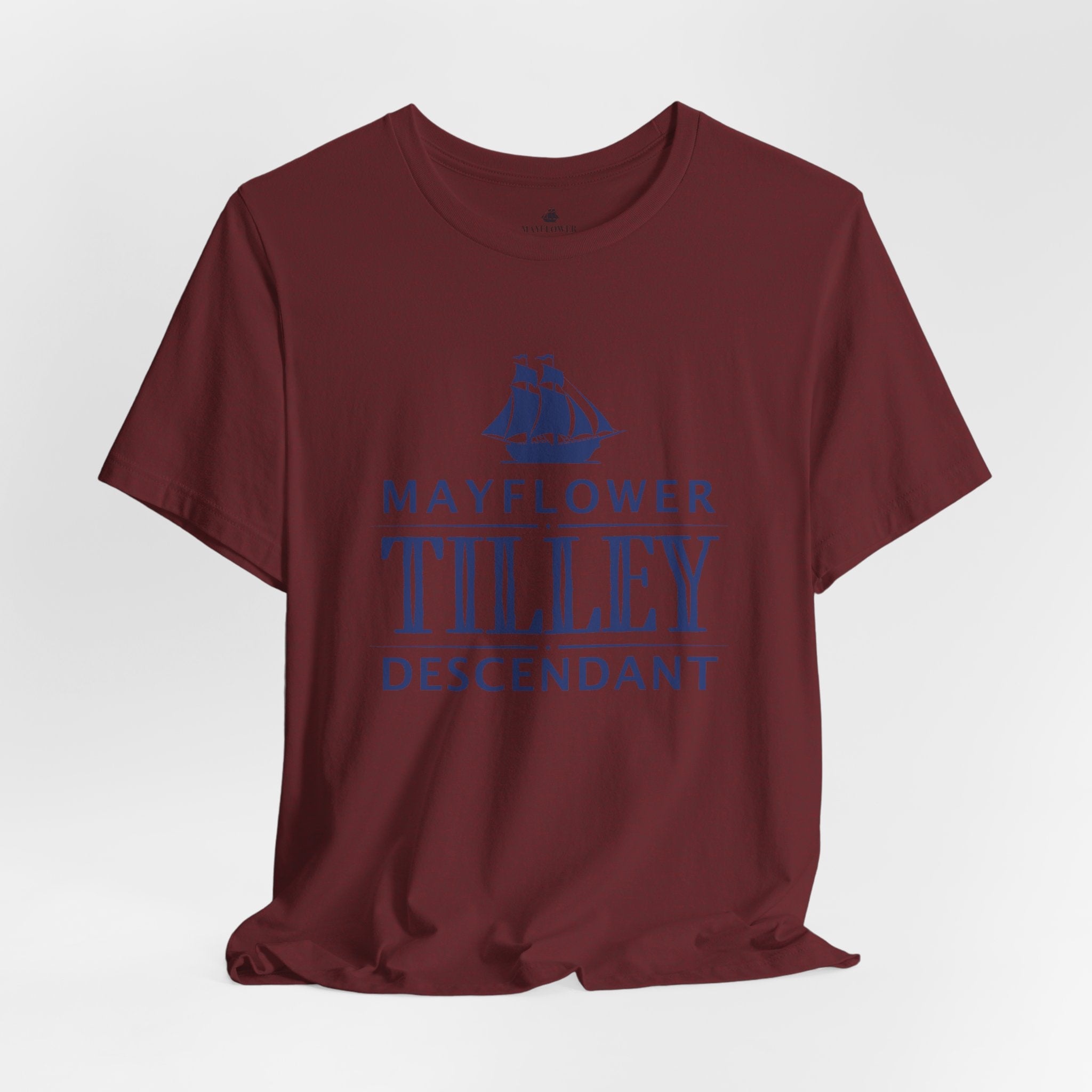 Tilley Mayflower Descendant T-Shirt | Family Heritage Tee