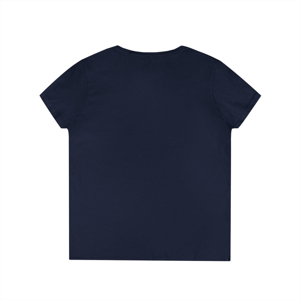 "Mayflower Maiden" Portrait V-Neck Tee - Extra Large Sizes