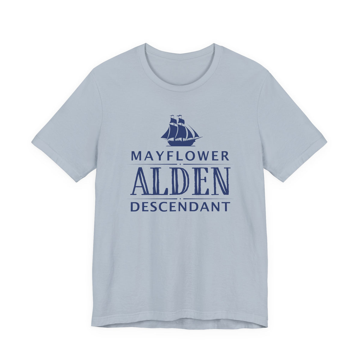 Alden Mayflower Descendant T-Shirt | Family Heritage Tee