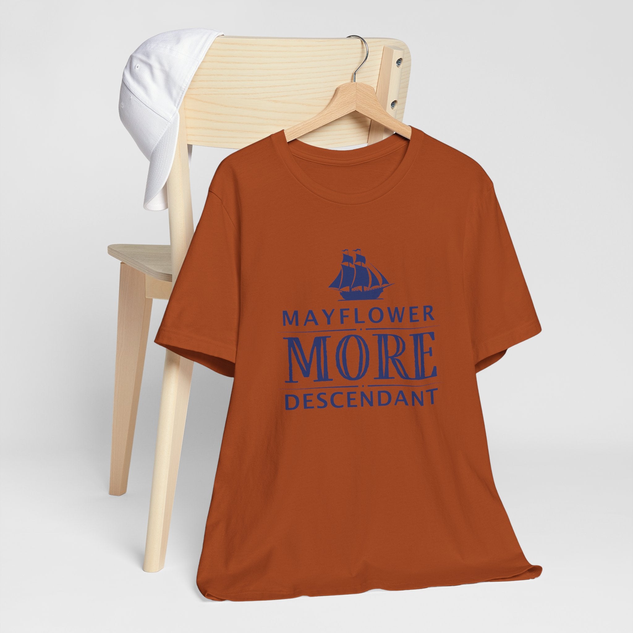 More Mayflower Descendant T-Shirt | Family Heritage Tee