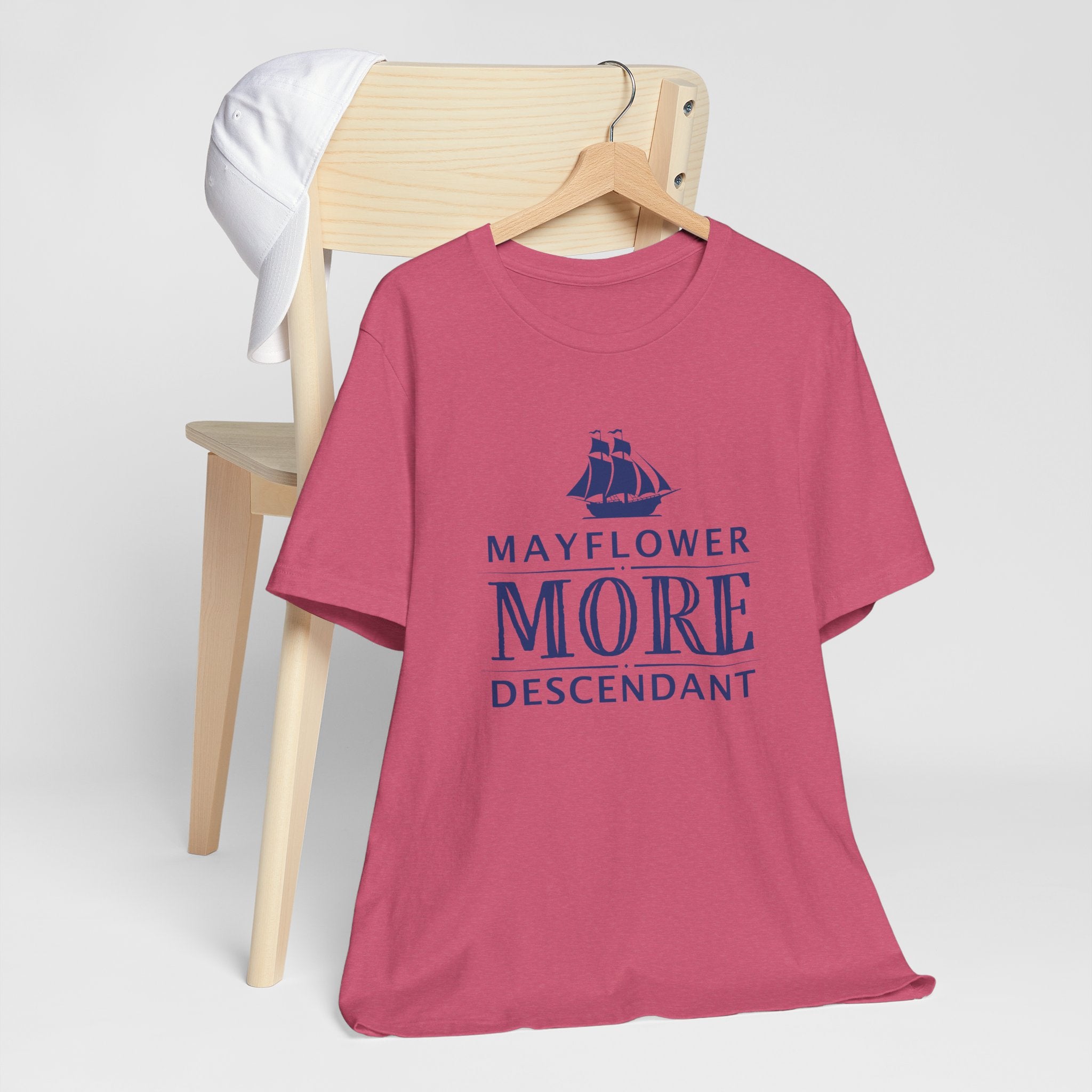 More Mayflower Descendant T-Shirt | Family Heritage Tee