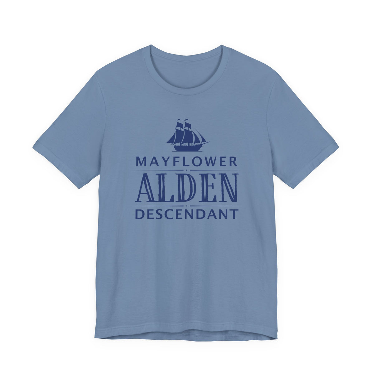 Alden Mayflower Descendant T-Shirt | Family Heritage Tee