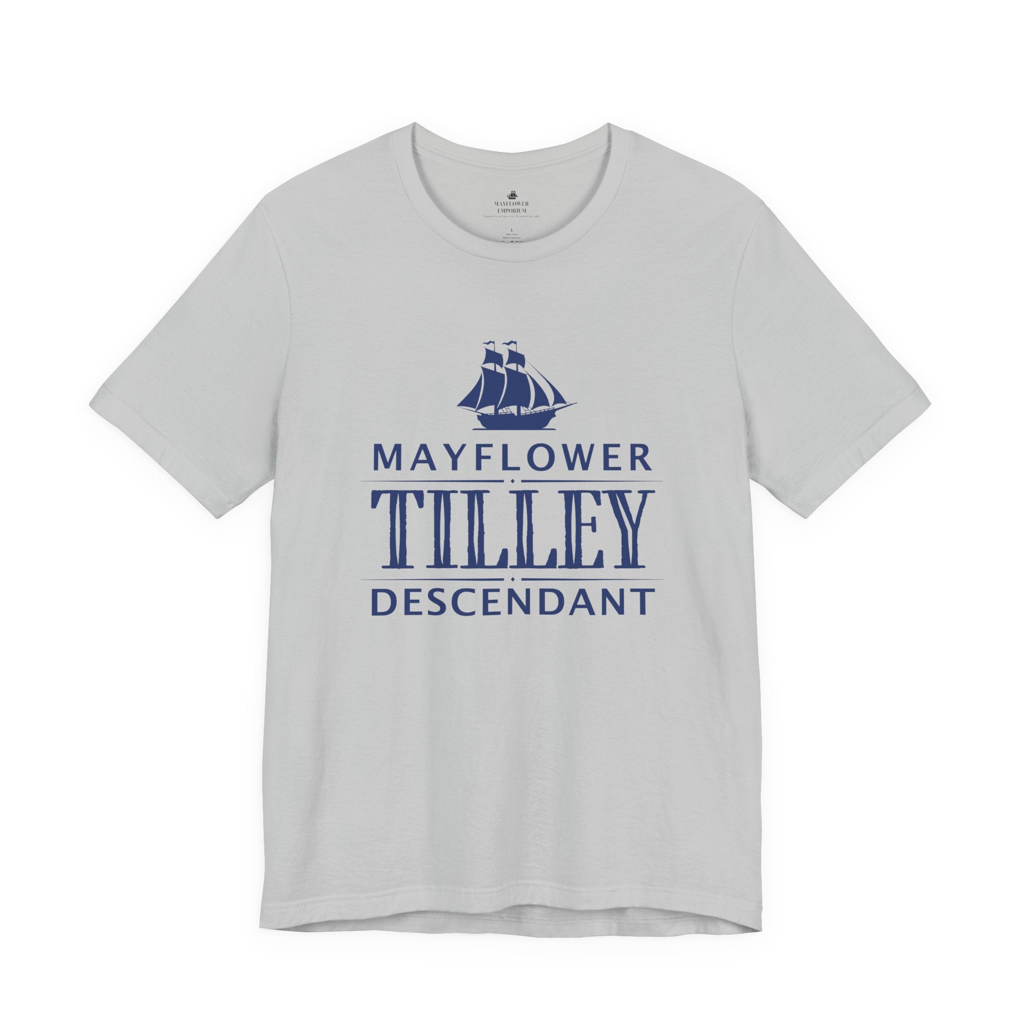 Tilley Mayflower Descendant T-Shirt | Family Heritage Tee