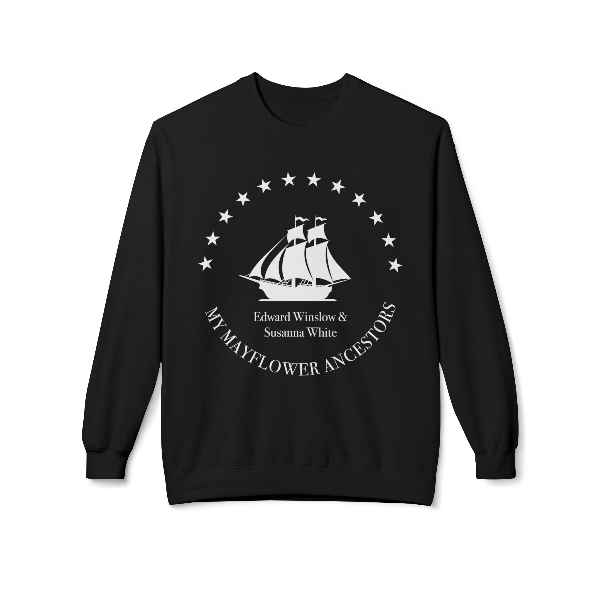 Mayflower Ancestors Sweatshirt — Winslow Descendant