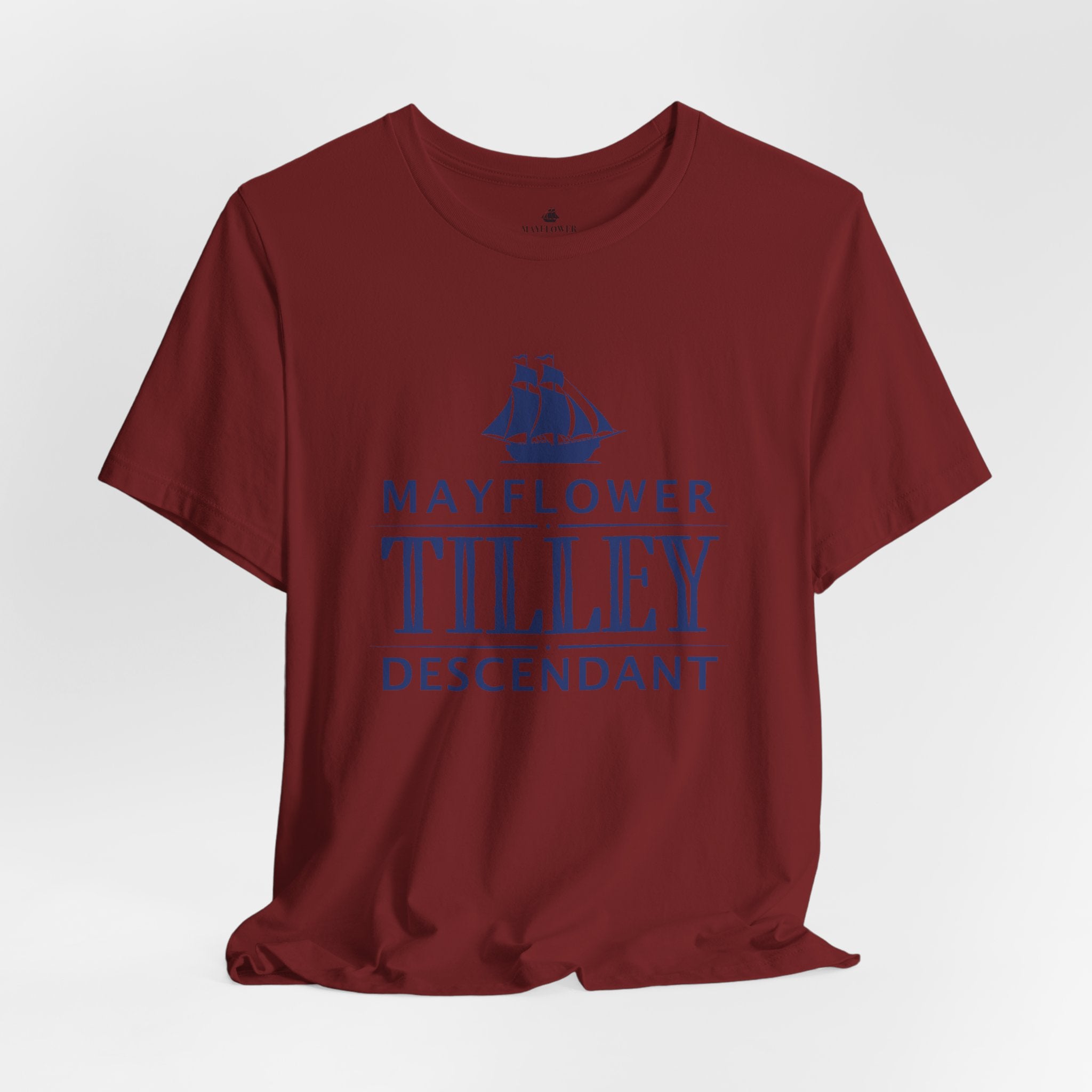 Tilley Mayflower Descendant T-Shirt | Family Heritage Tee