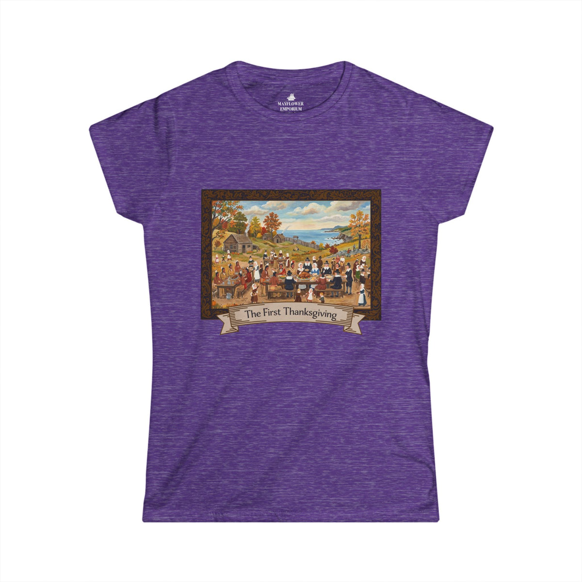 Women's "First Thanksgiving" Relaxed T-Shirt