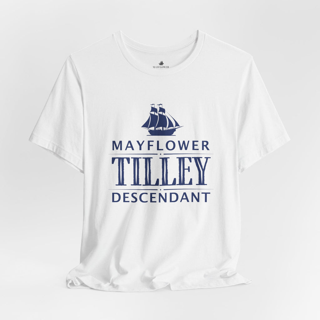 Tilley Mayflower Descendant T-Shirt | Family Heritage Tee