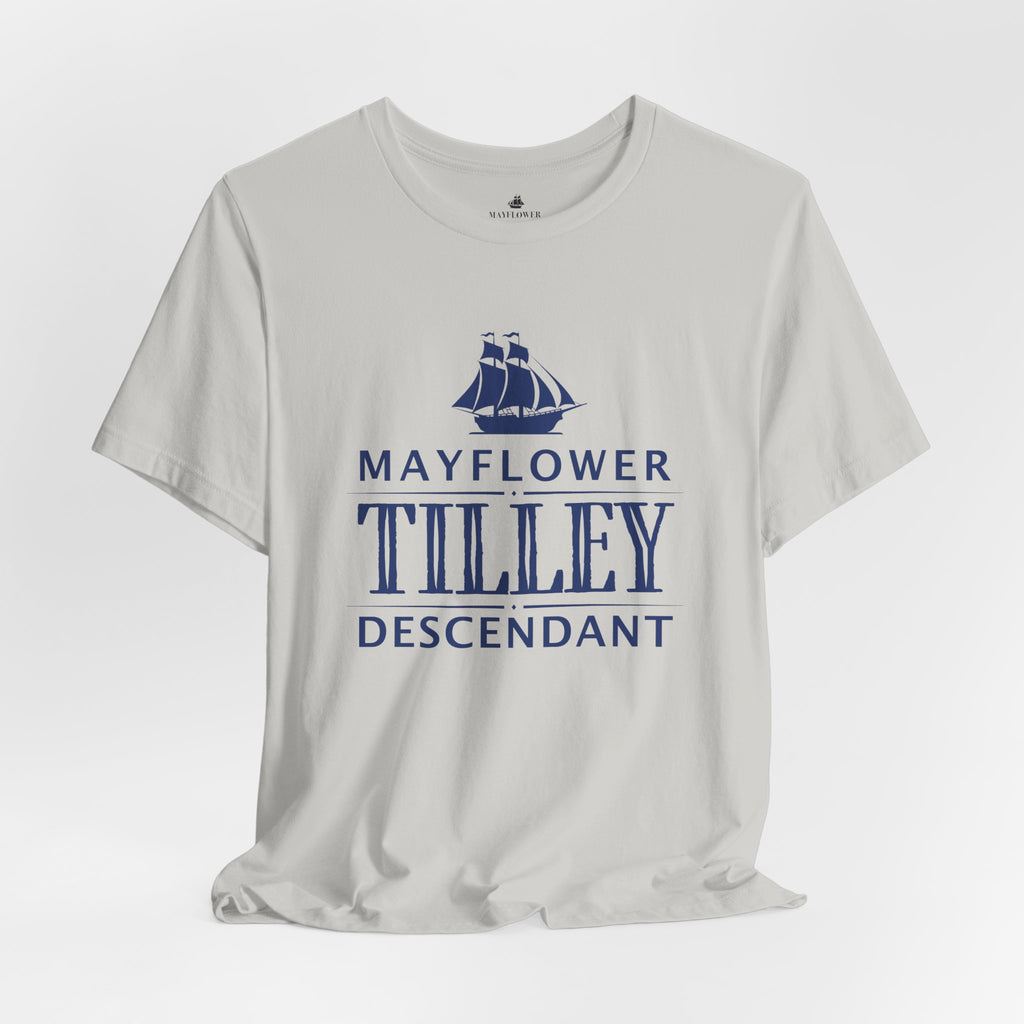 Tilley Mayflower Descendant T-Shirt | Family Heritage Tee