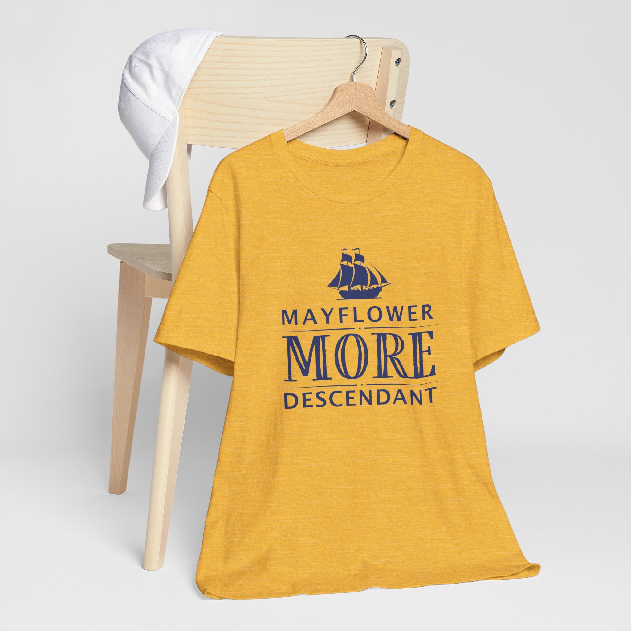 More Mayflower Descendant T-Shirt | Family Heritage Tee