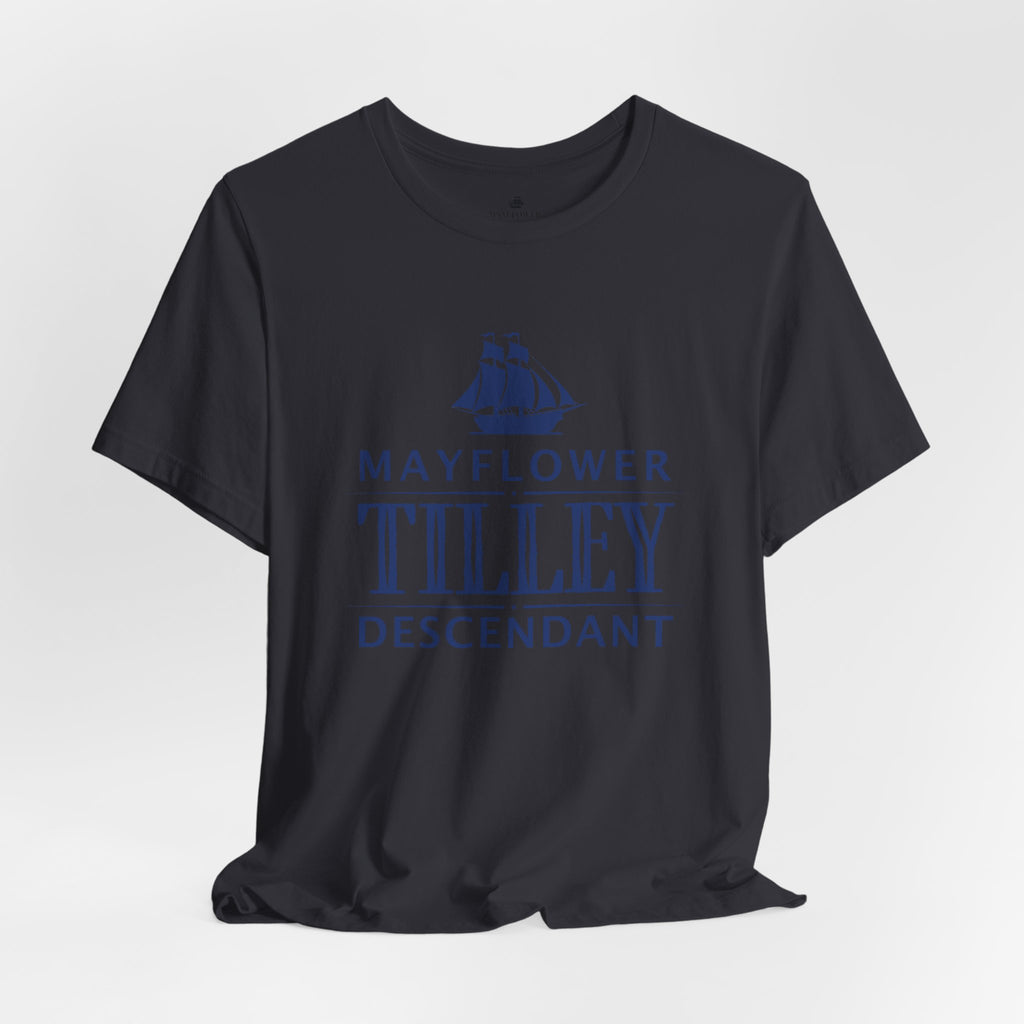 Tilley Mayflower Descendant T-Shirt | Family Heritage Tee