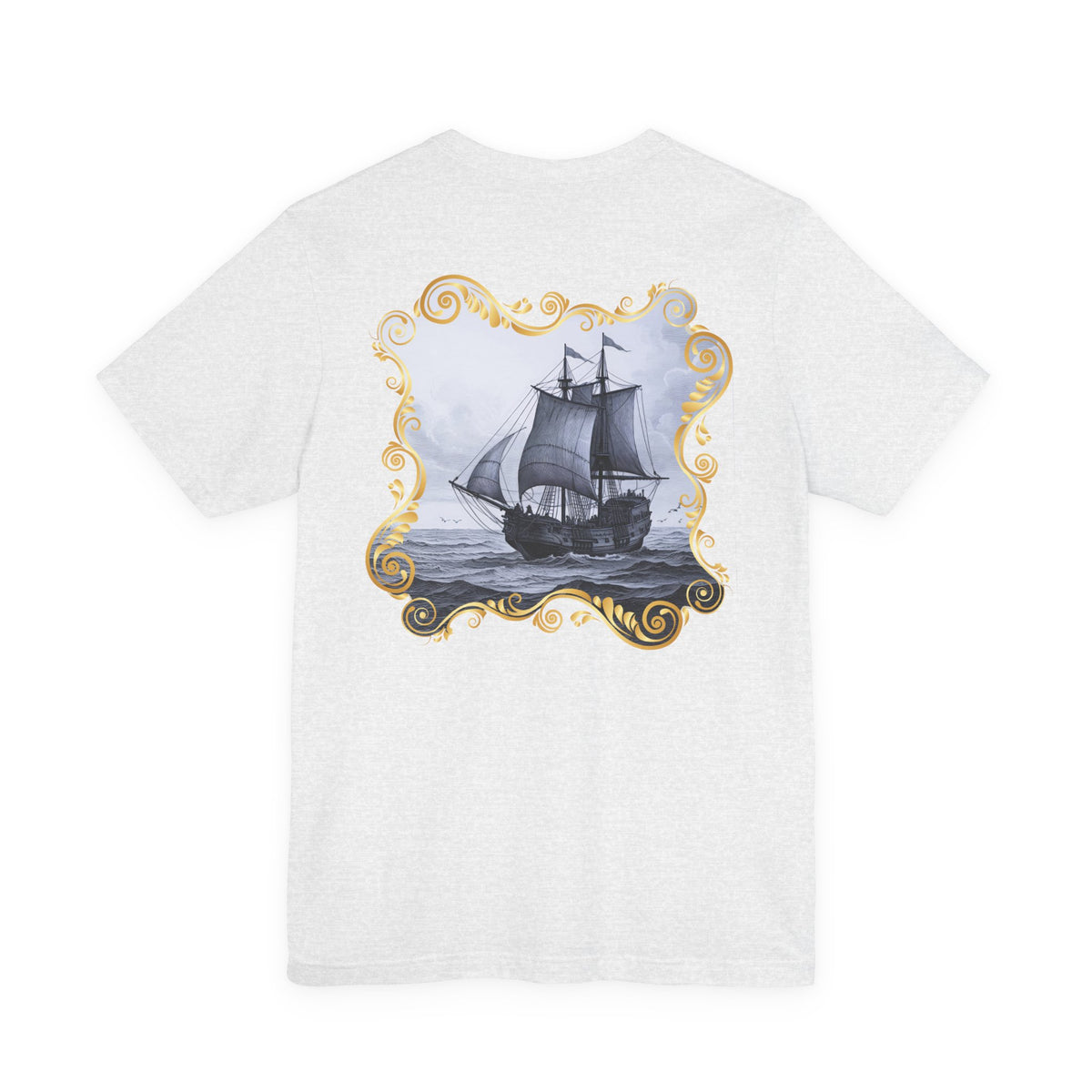 Mayflower Descendant "Framed in Gold" T‑Shirt — Extra Large Sizes