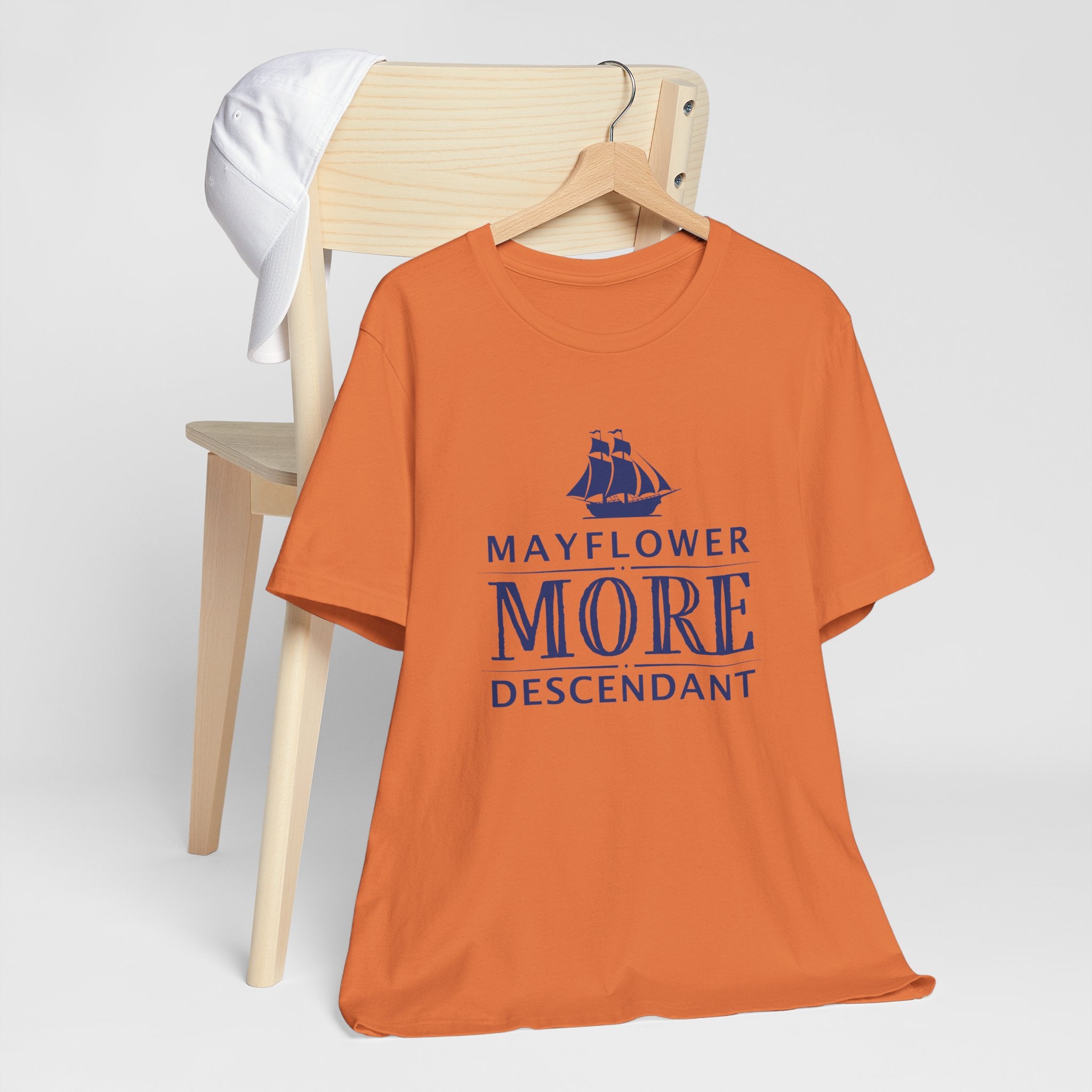 More Mayflower Descendant T-Shirt | Family Heritage Tee