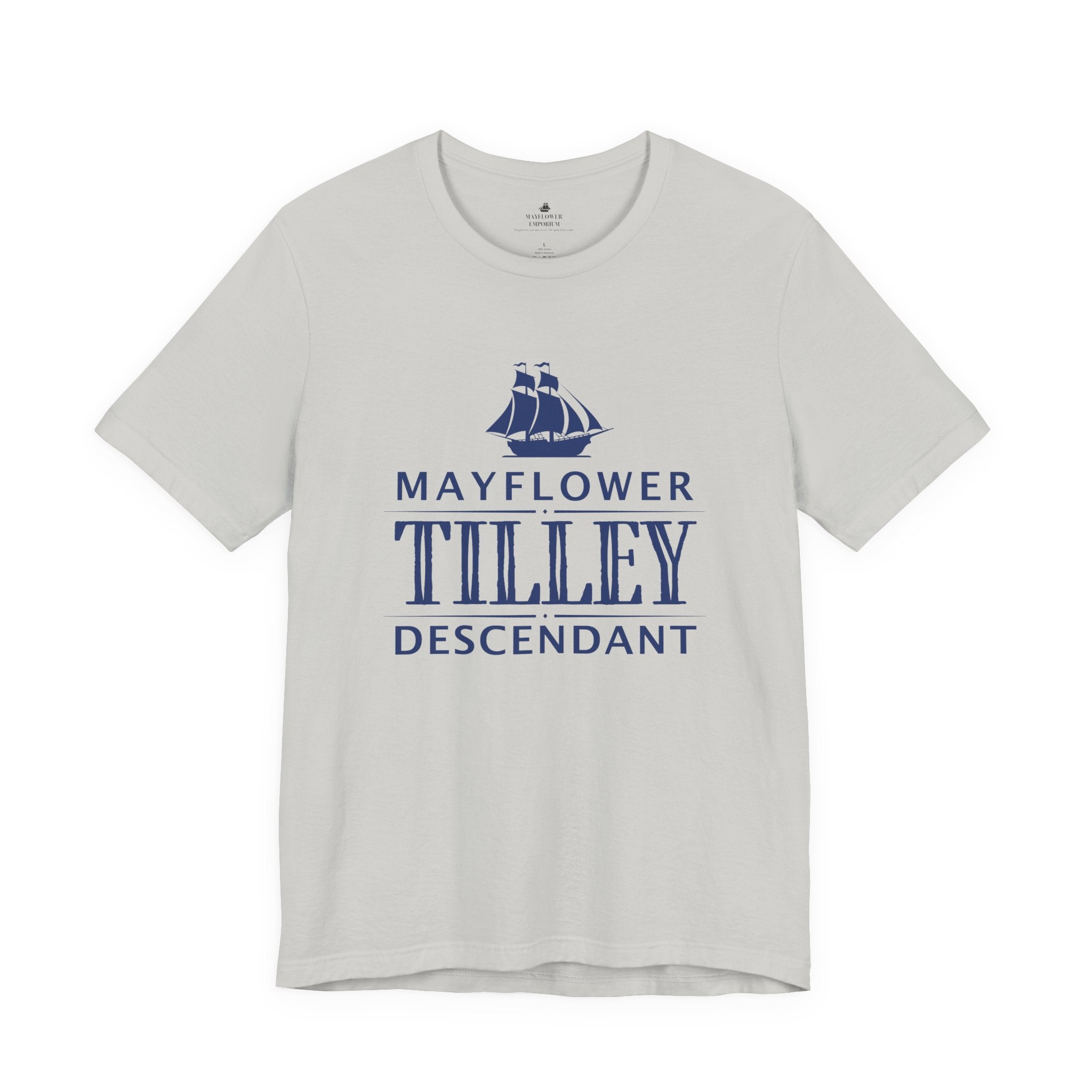Tilley Mayflower Descendant T-Shirt | Family Heritage Tee