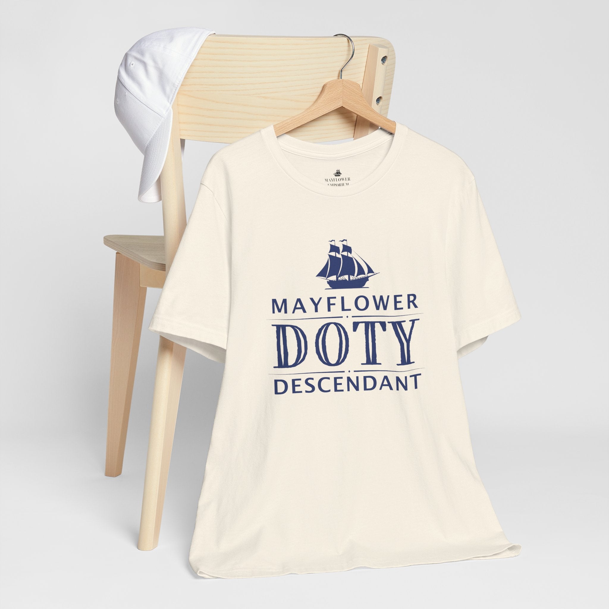 Doty Mayflower Descendant T-Shirt | Family Heritage Tee