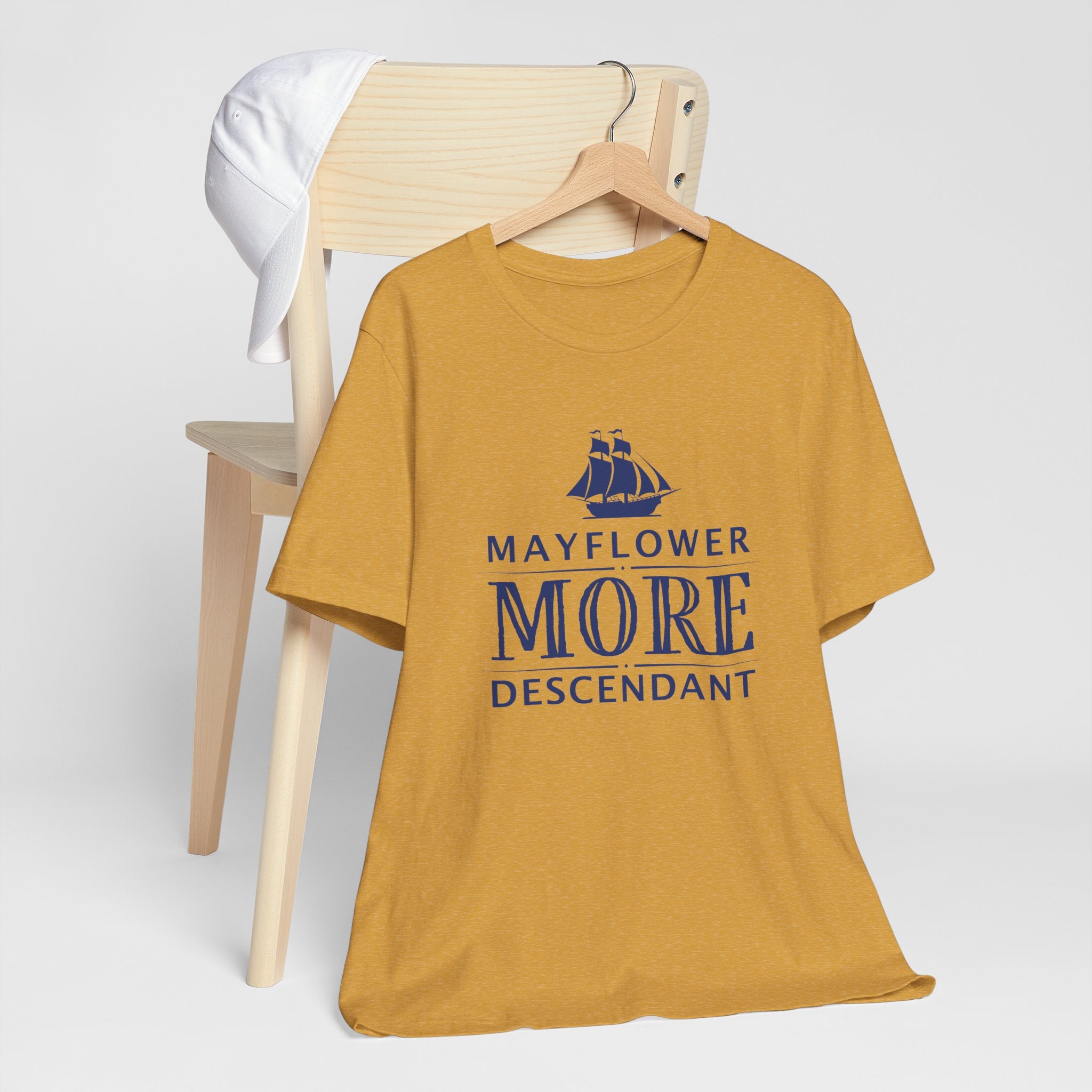 More Mayflower Descendant T-Shirt | Family Heritage Tee