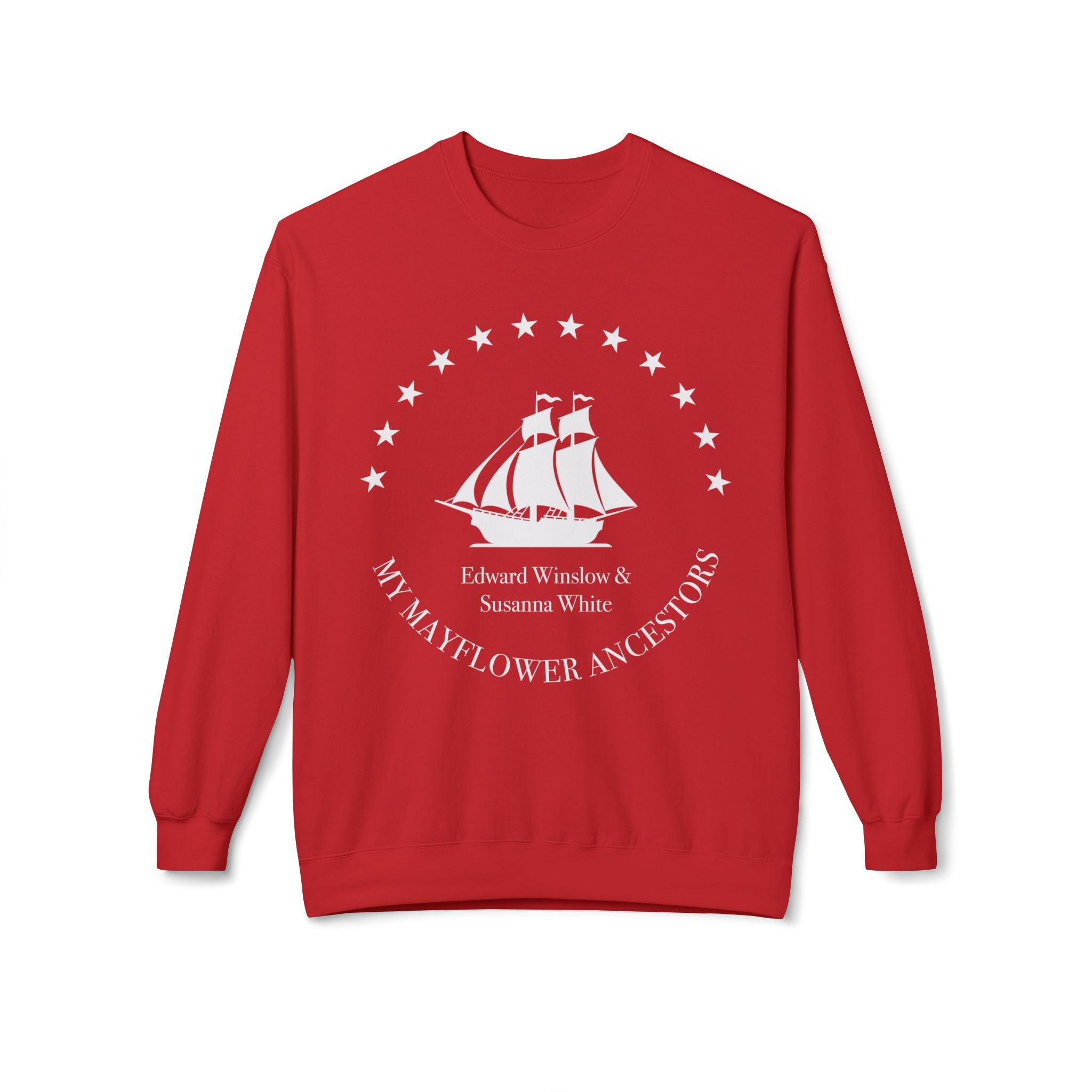 Mayflower Ancestors Sweatshirt — Winslow Descendant