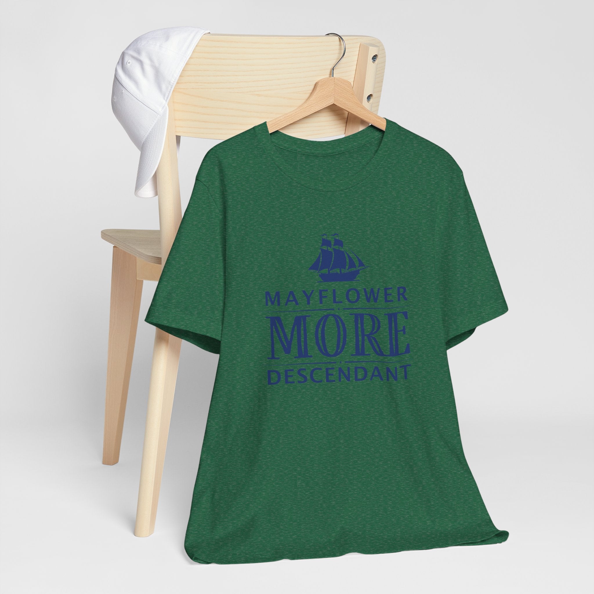 More Mayflower Descendant T-Shirt | Family Heritage Tee