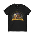 Mayflower Ancestors V-Neck Tee — Fuller Pilgrim Couple Shirt