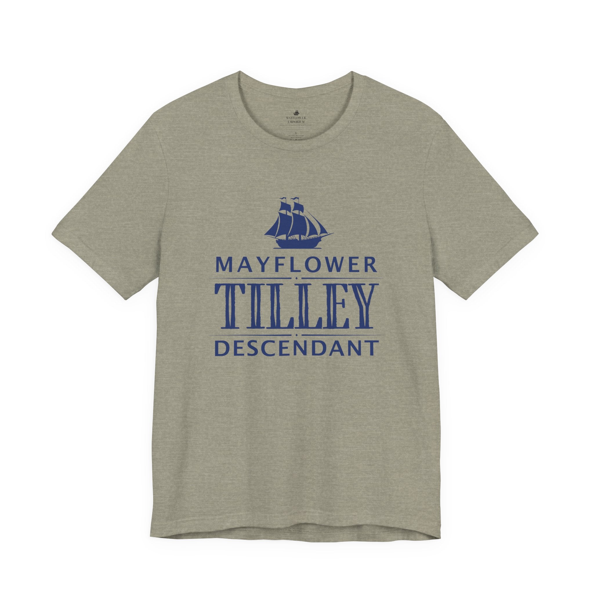 Tilley Mayflower Descendant T-Shirt | Family Heritage Tee