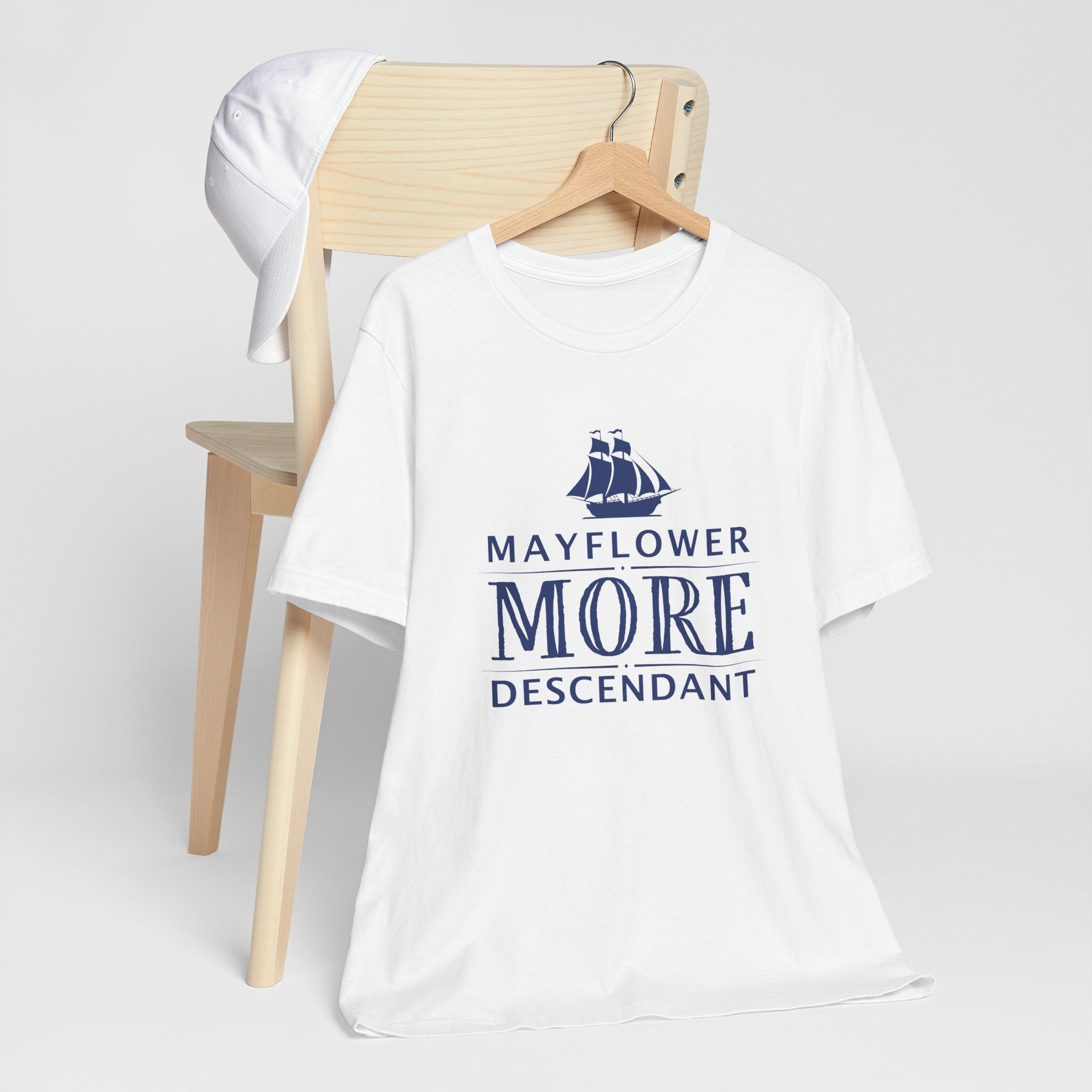 More Mayflower Descendant T-Shirt | Family Heritage Tee