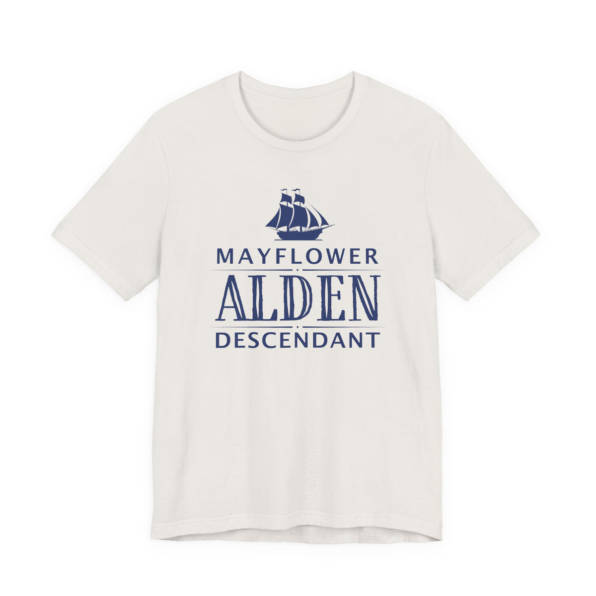 Alden Mayflower Descendant T-Shirt | Family Heritage Tee